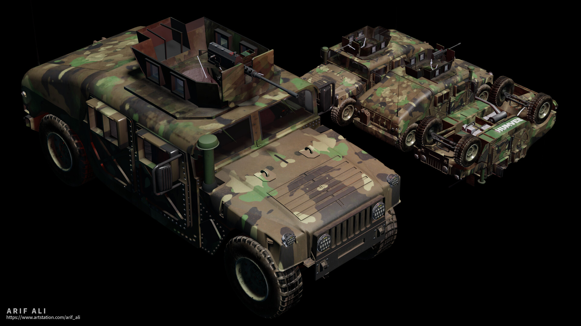 ArtStation - Humvee