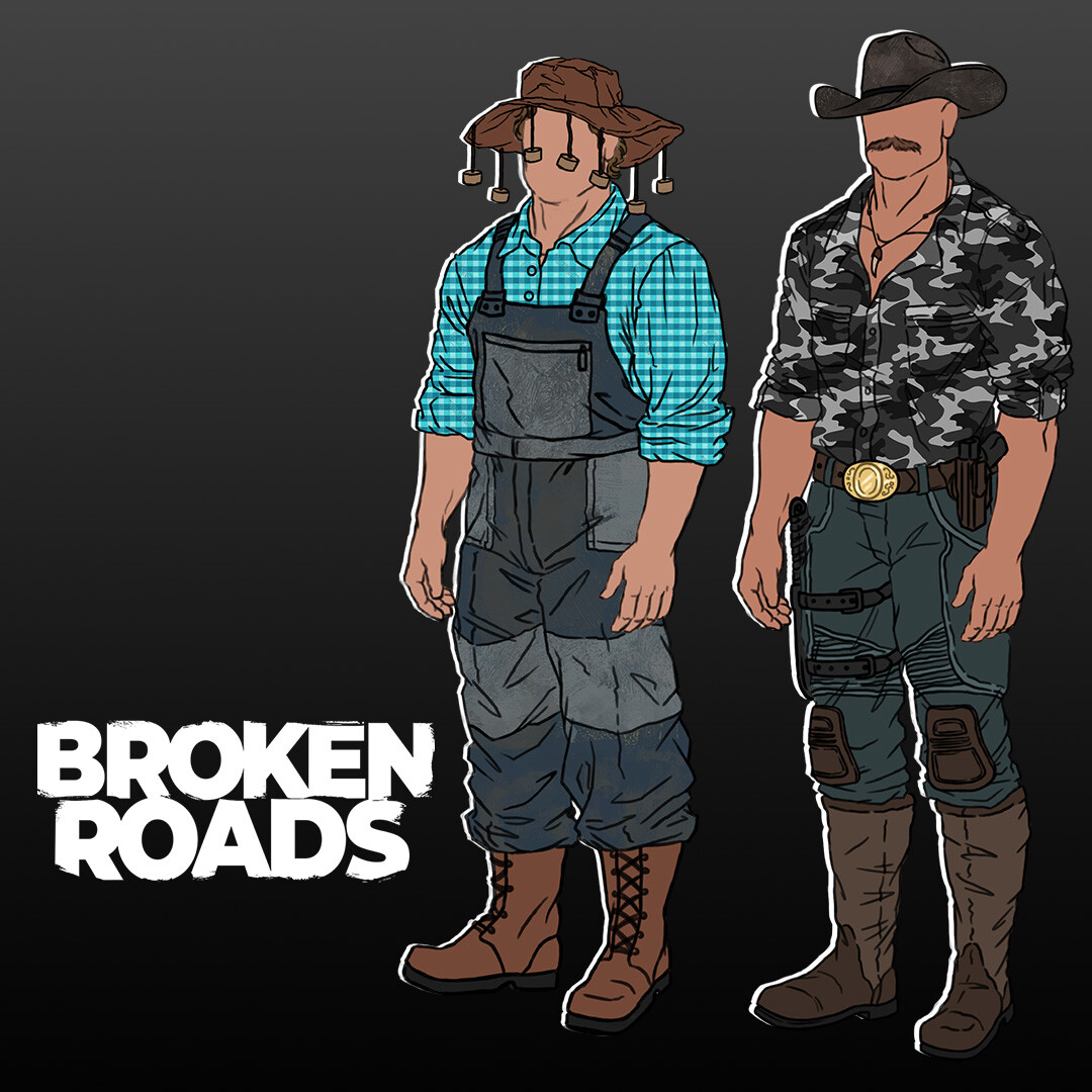 Kokeby Characters - Broken Roads