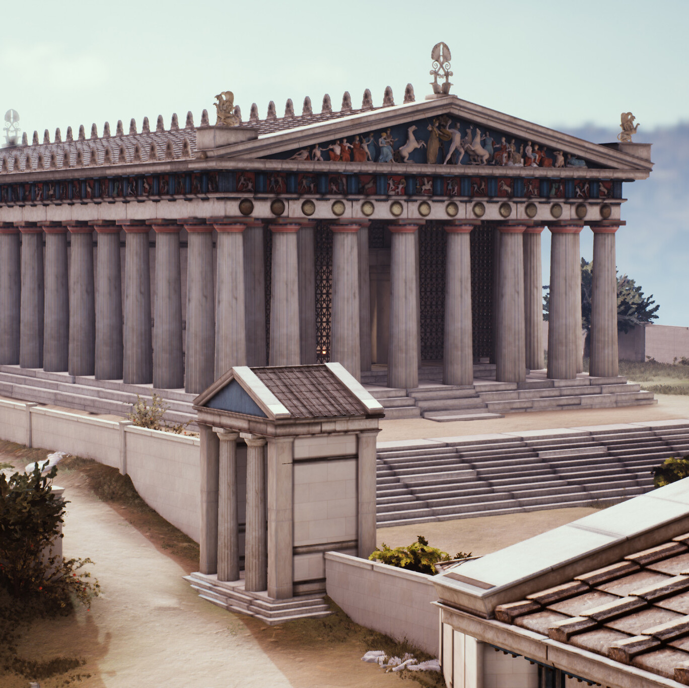 ArtStation - The Acropolis of Athens