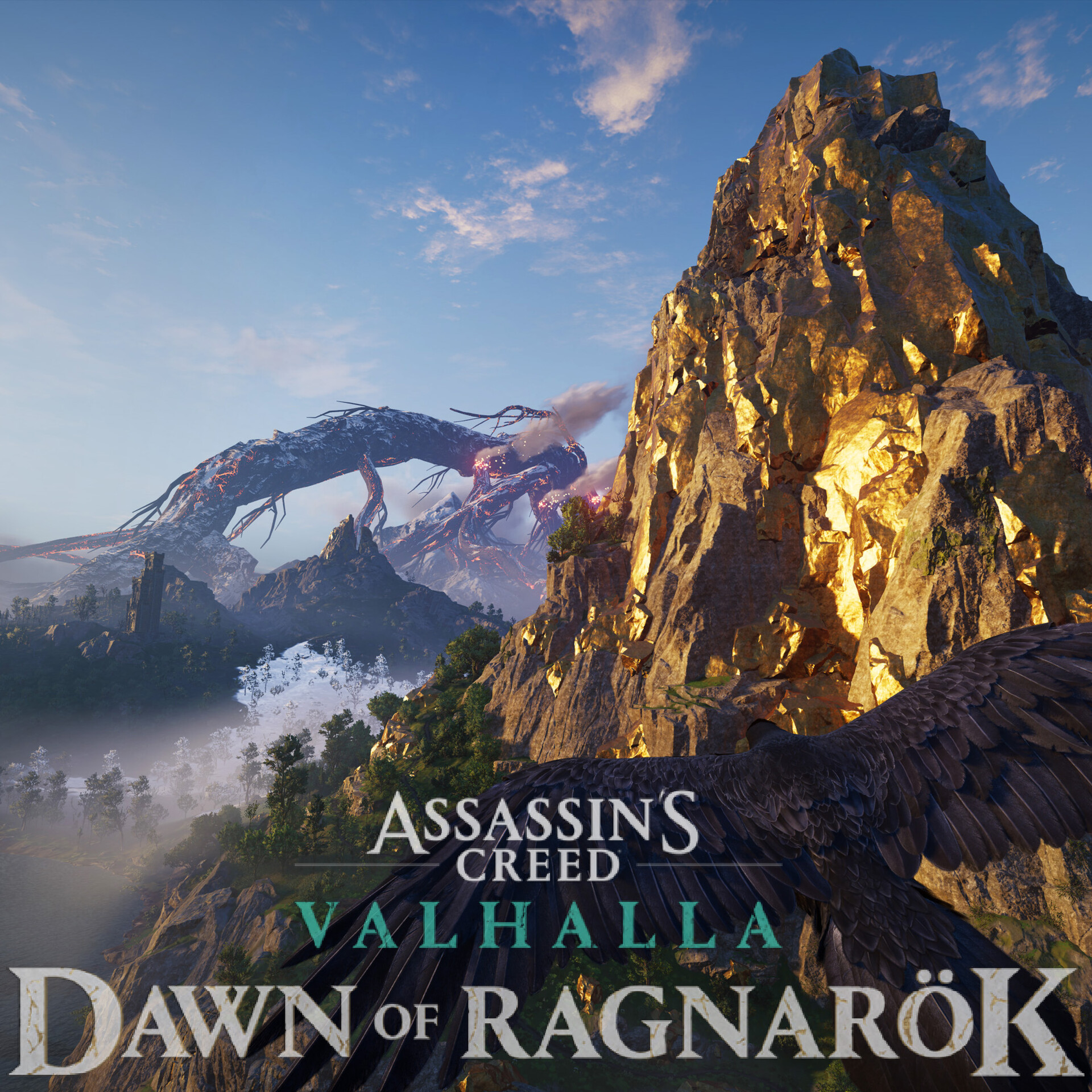 ArtStation Gigantic Statues, Golden Cliffs Shader Assassin's Creed