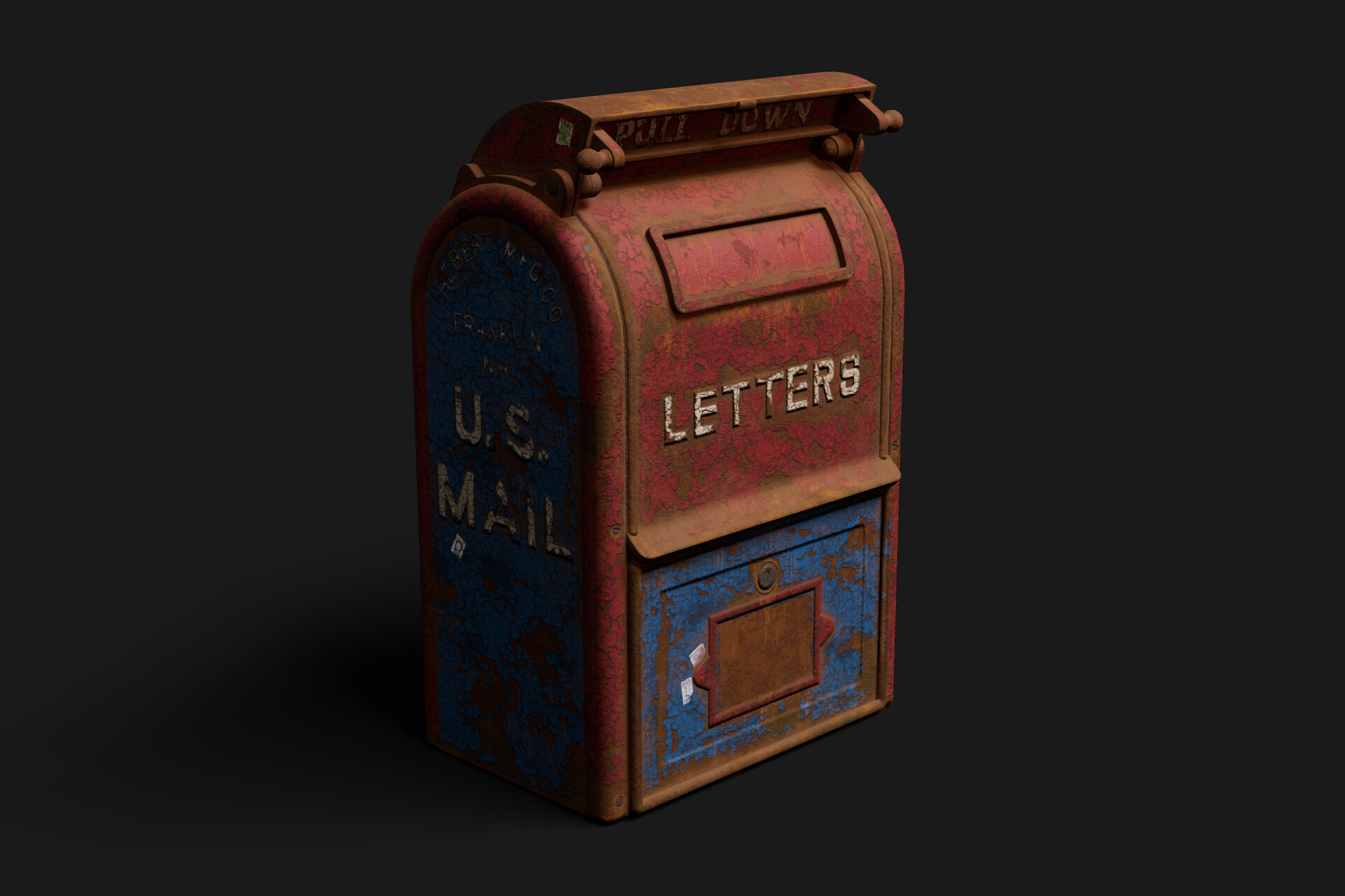 ArtStation - US Mail Box