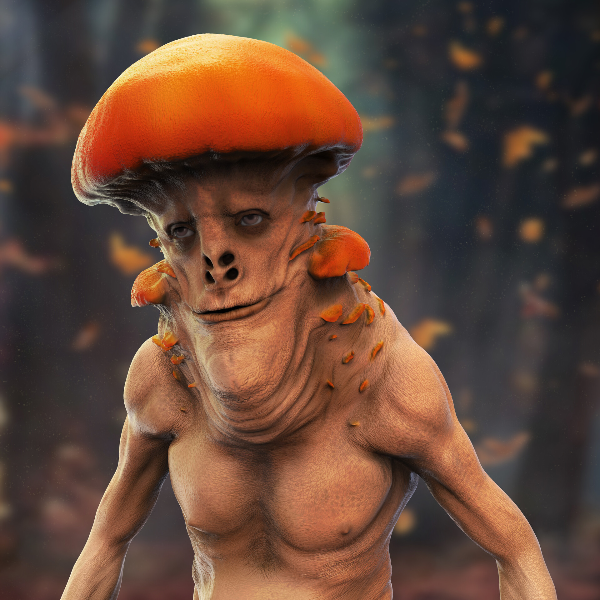 ArtStation - Orange Mushroomhead