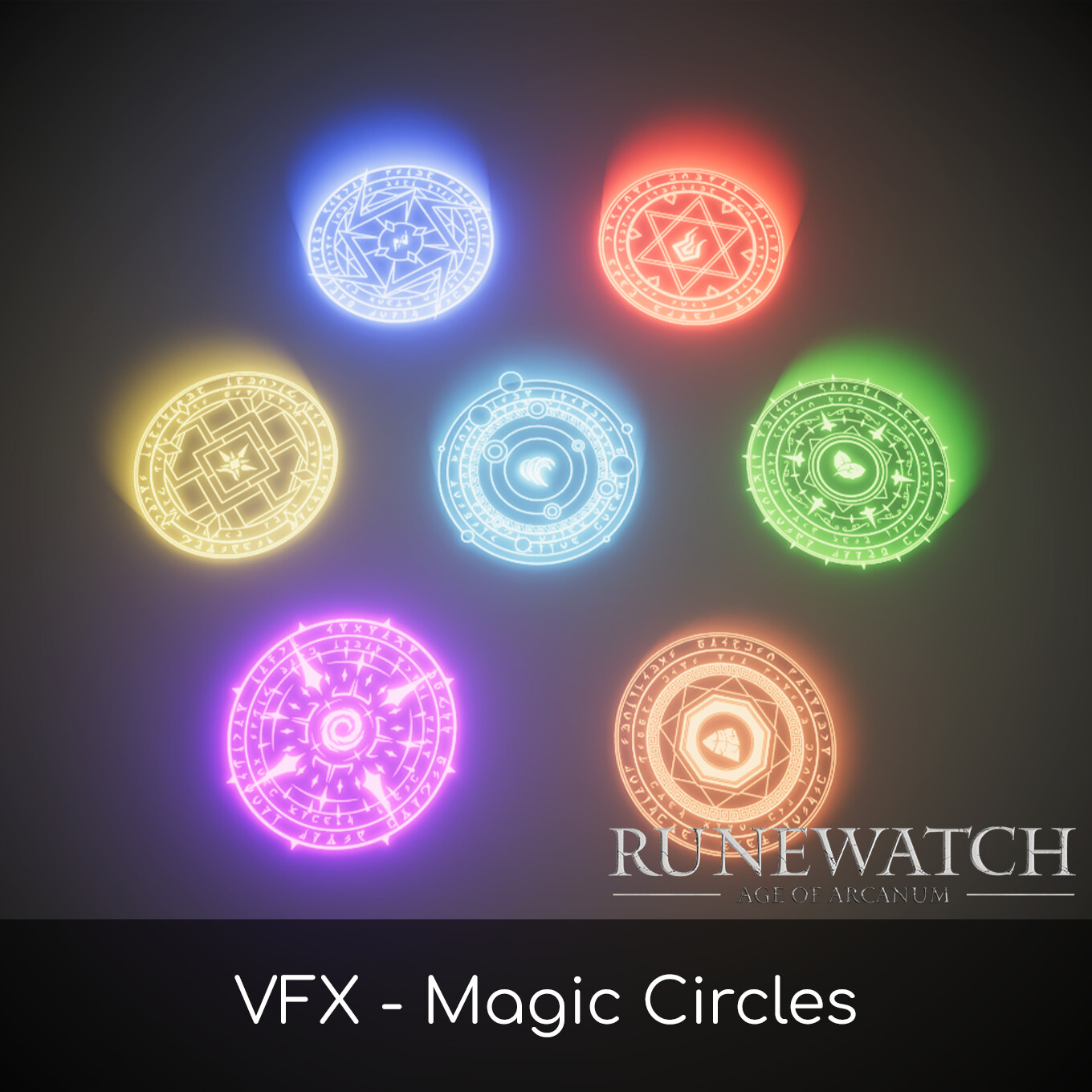 ArtStation - VFX Magic Circles - Runewatch