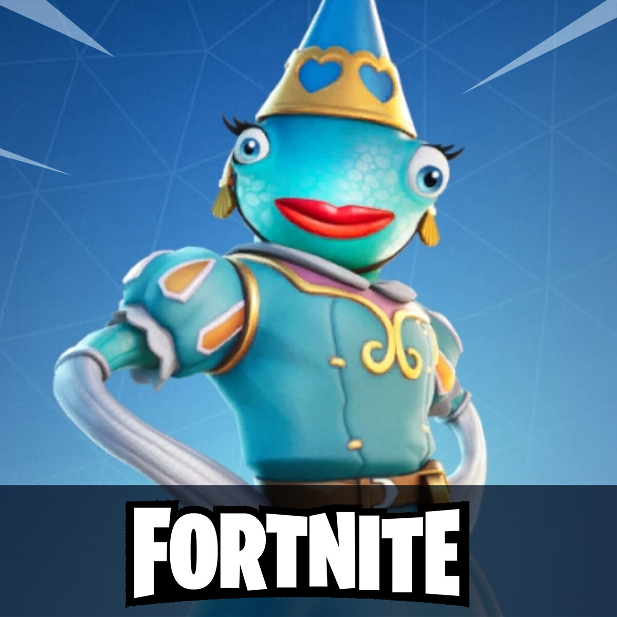 ArtStation Fortnite Battle Royale "Princess Fishstick" Outfit