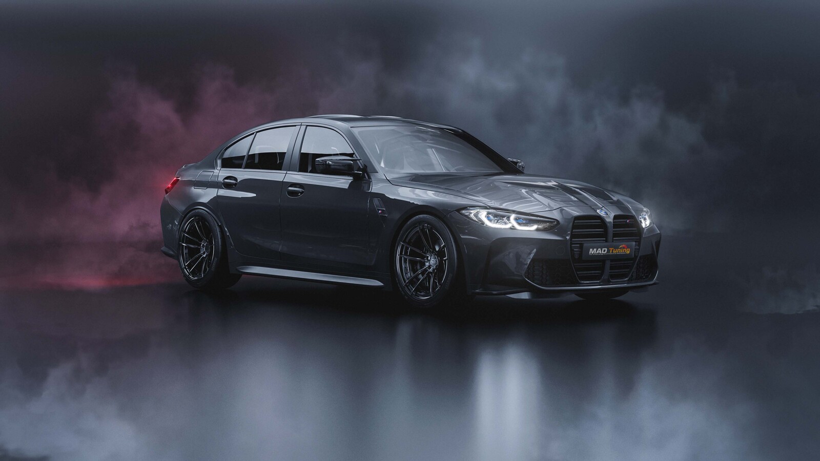 BMW m3 G80  Studio 3D render