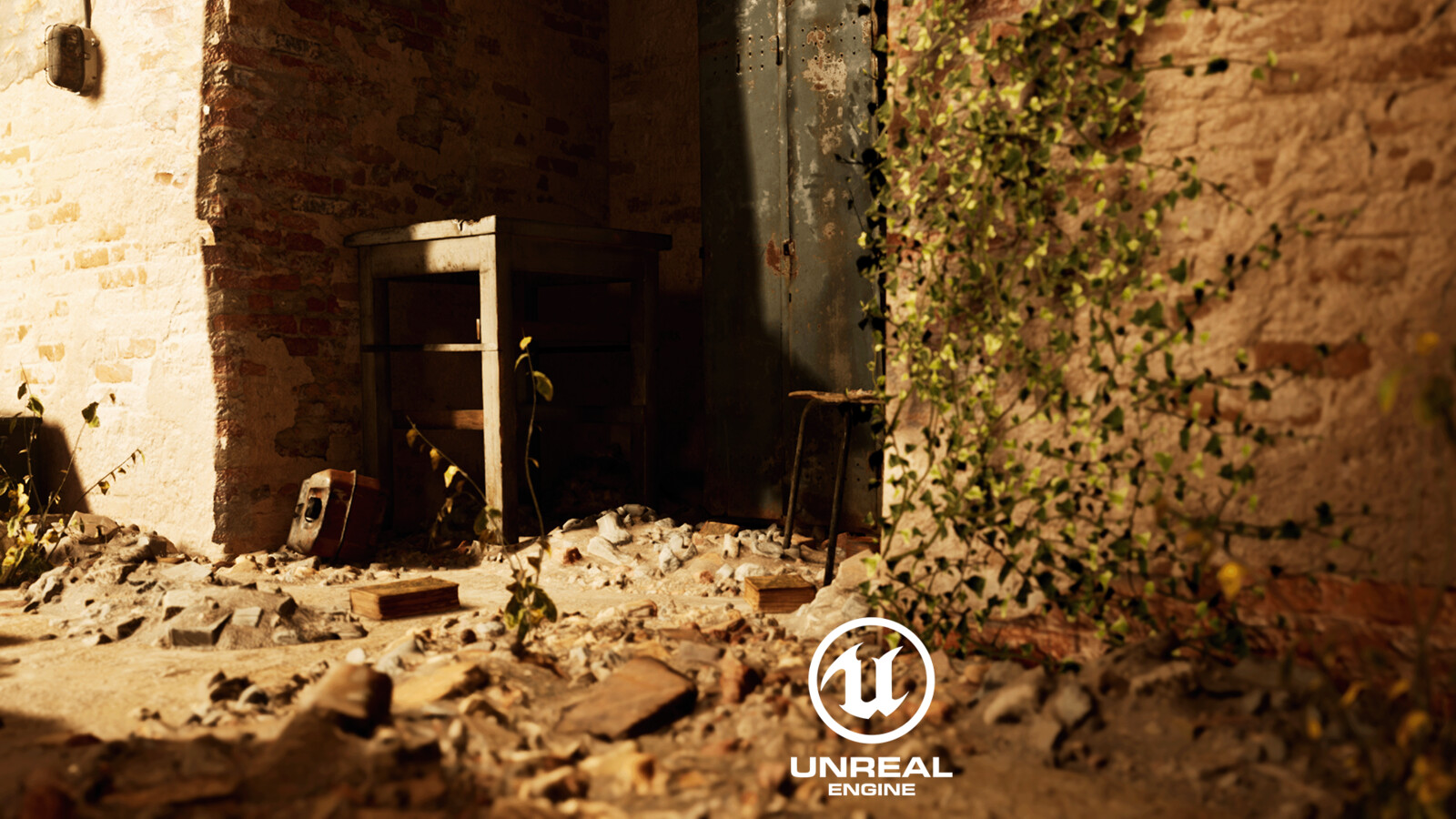 Abandoned Corridor - Unreal Engine