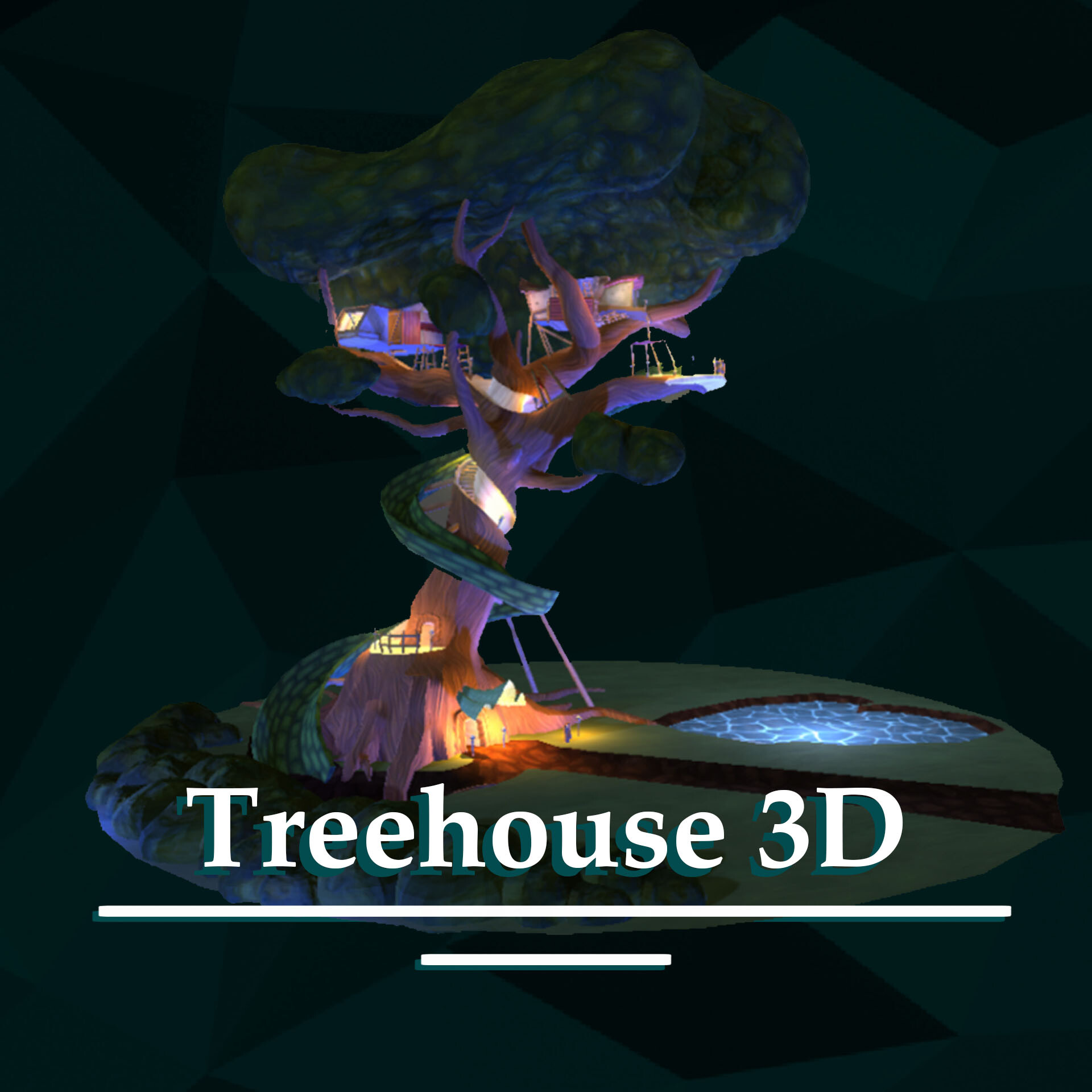 Tree House 3d Model Free Download