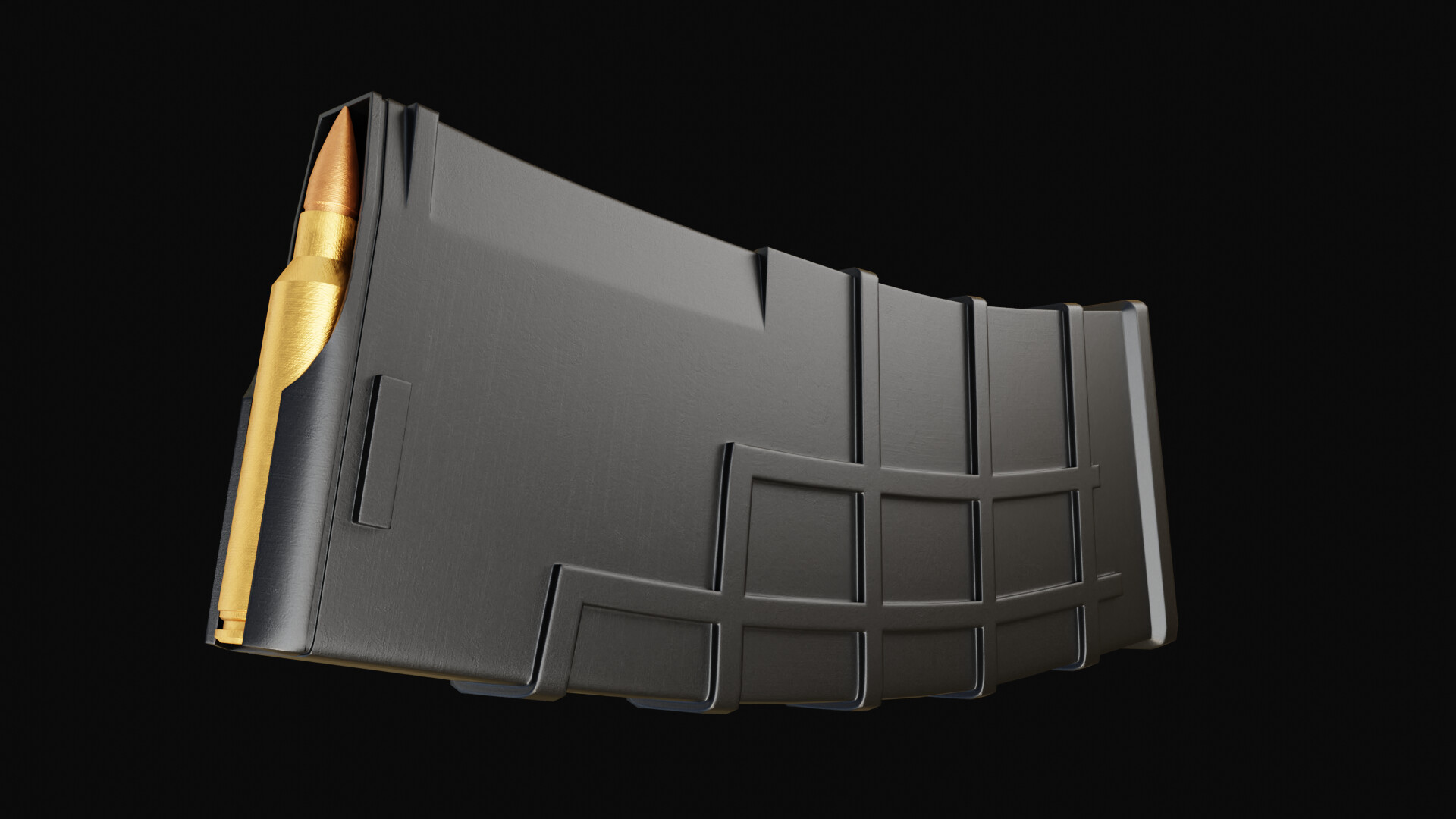 Artstation ar 15 5 56 magazine 3d game asset