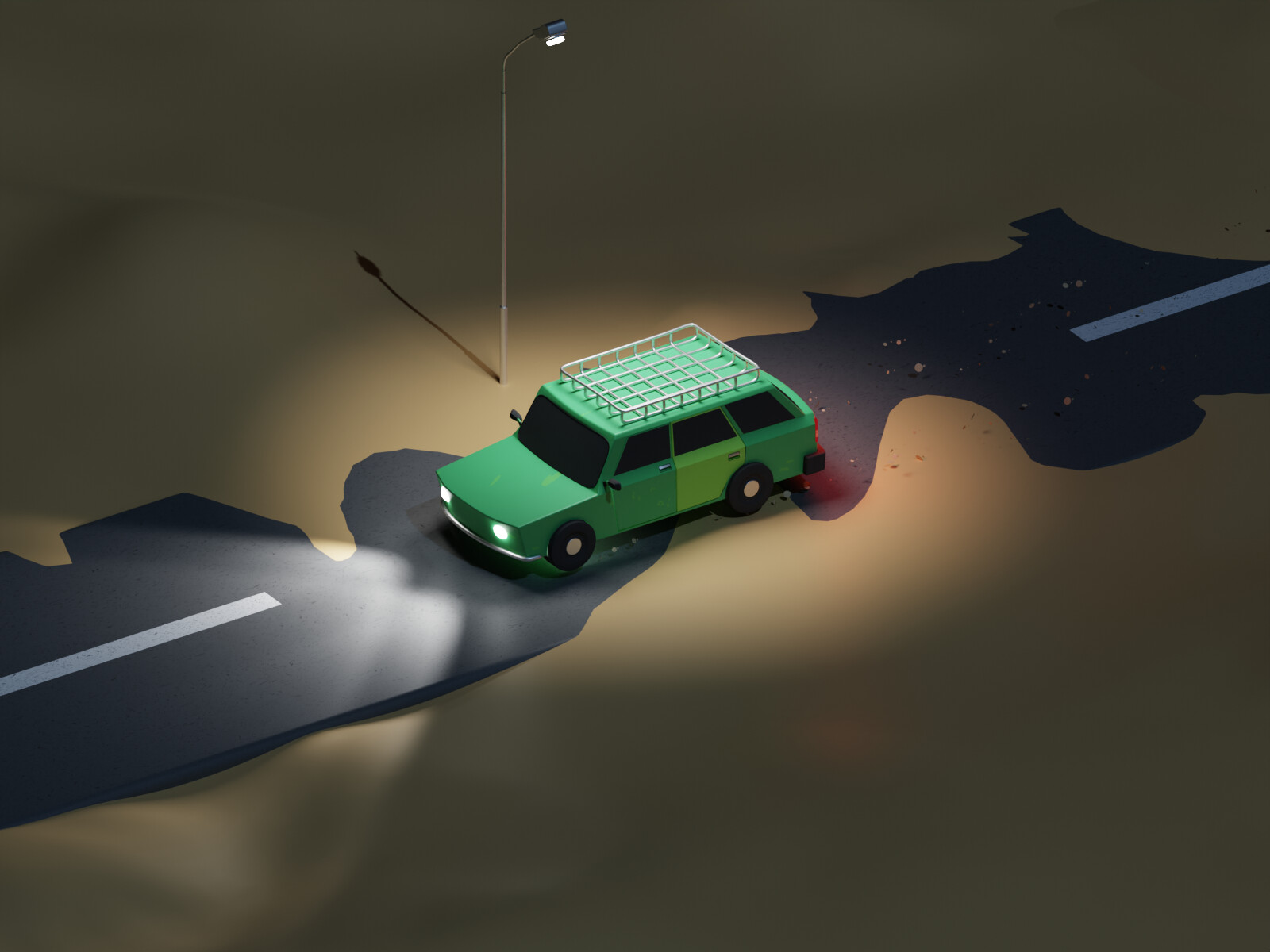 Stanislau Lowpoly travel