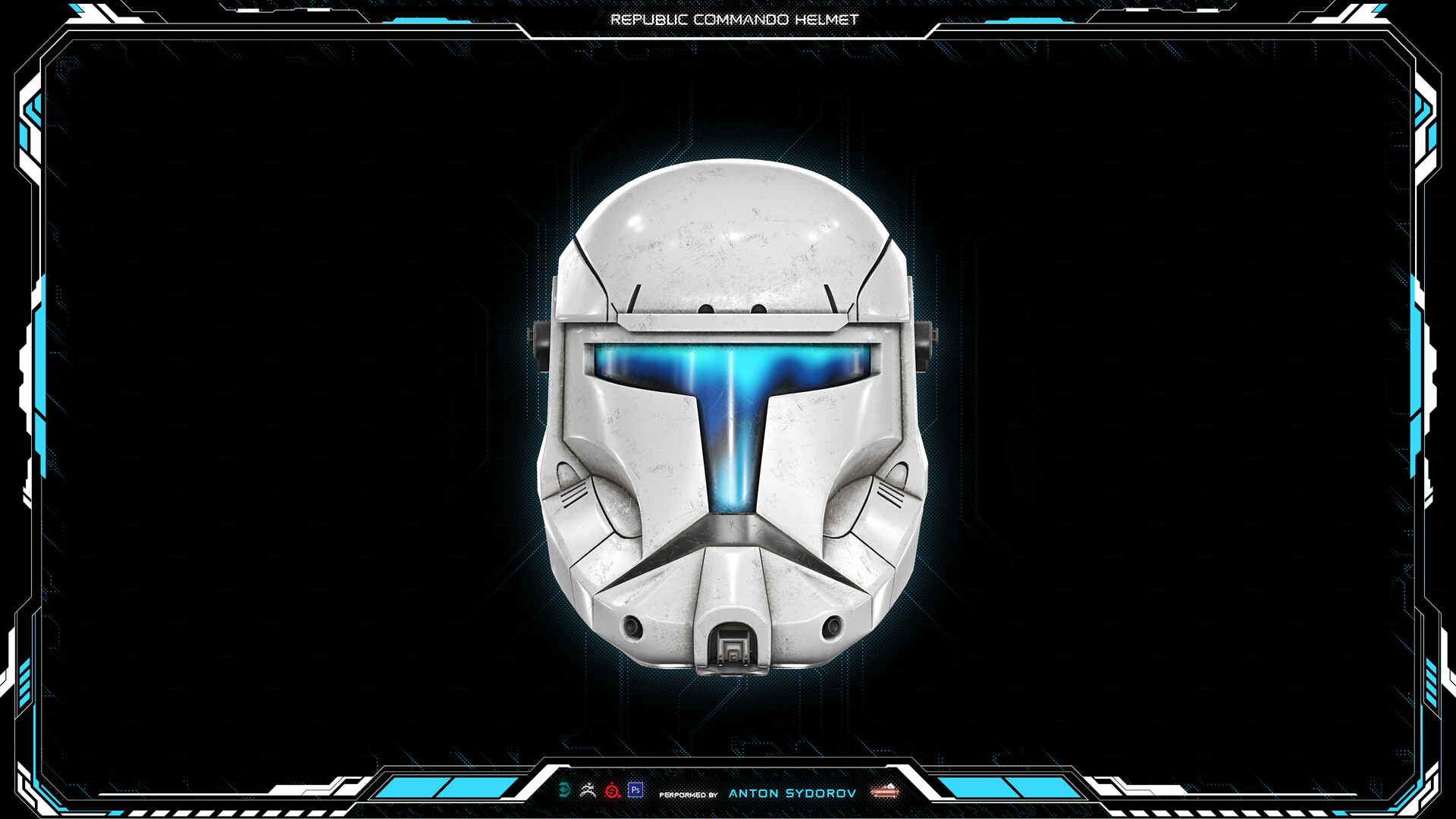 ArtStation Republic Commando Helmet