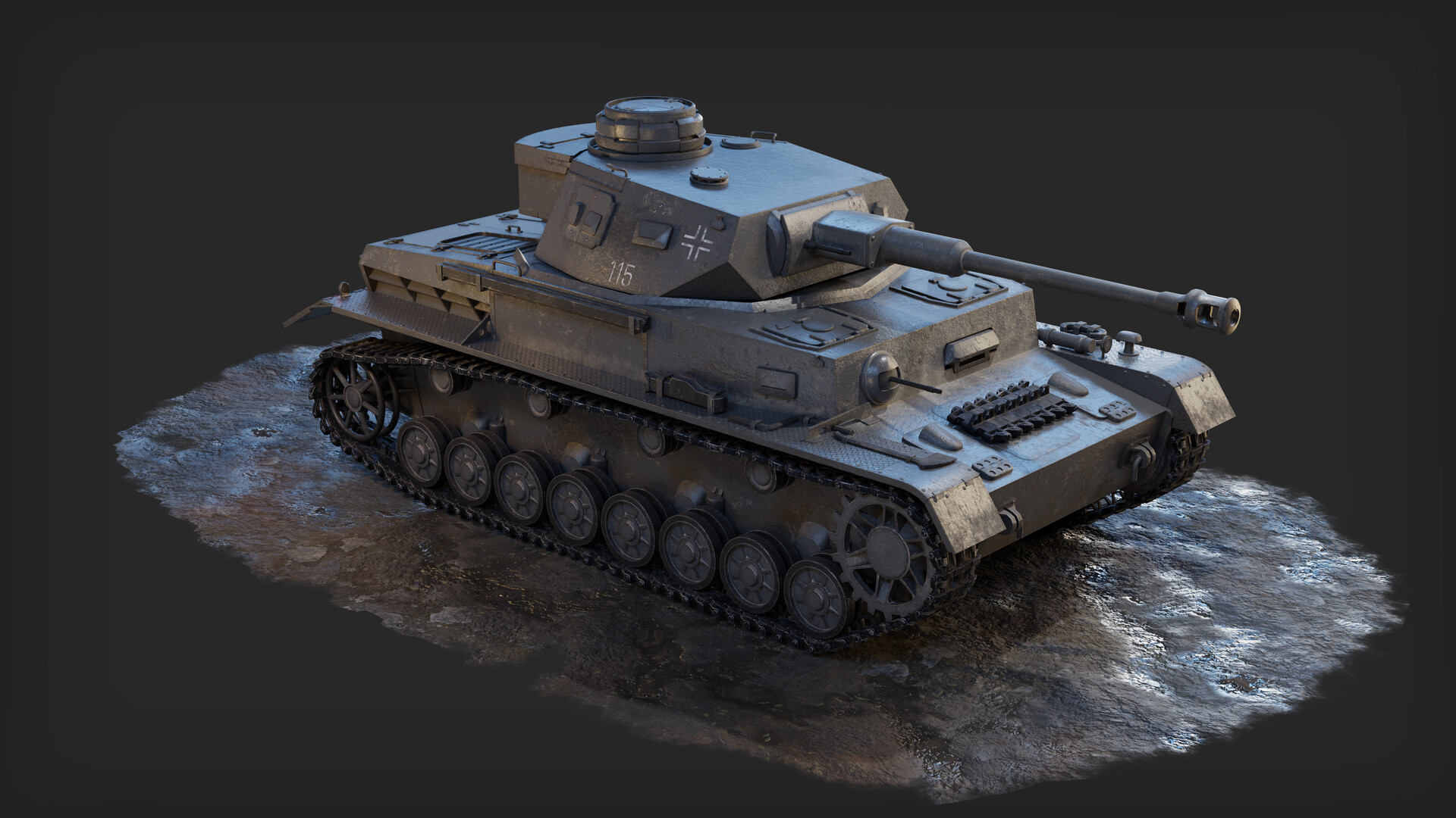 ArtStation - Pz.Kpfw. IV Ausf. G