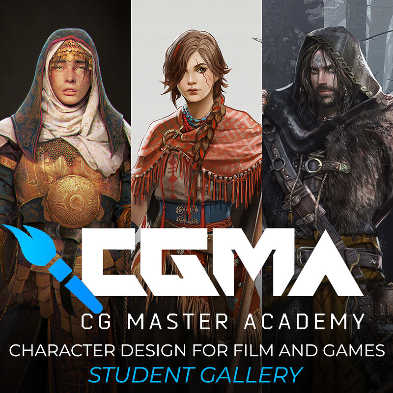CGMA: Character Design for Film and Games Student Gallery