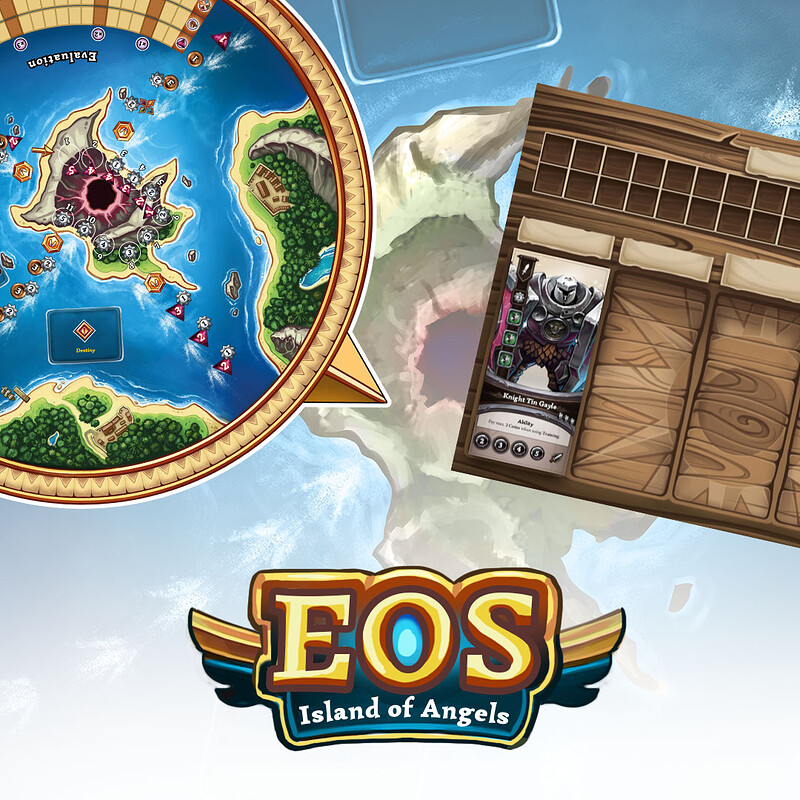 EOS Island of Angels – Board Game Art