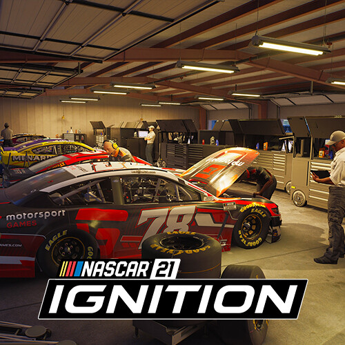 ArtStation Nascar 21 Ignition Level Art part 3/3