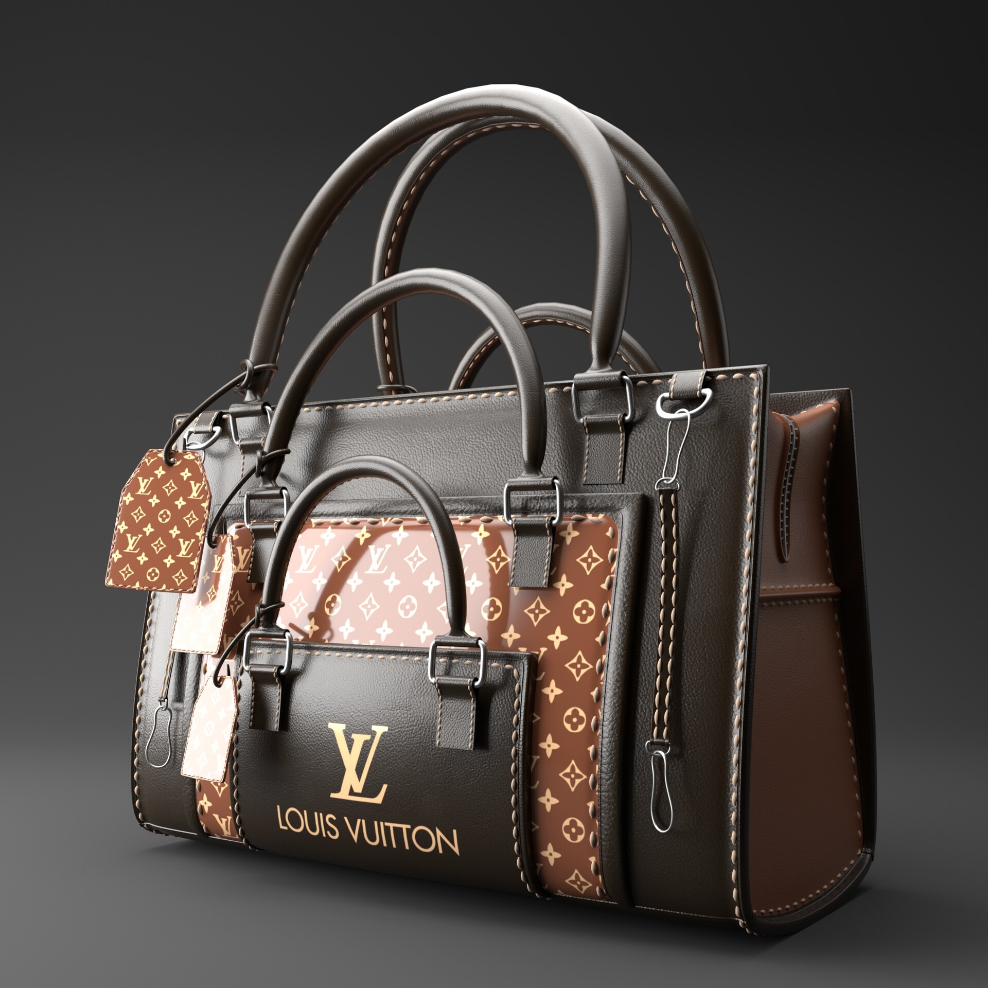 A Louis Vuitton Box. Louis Vuitton is a Designer Fashion Brand Known for  Its Leather Goods Editorial Stock Image - Image of handbag, vuitton:  118497959