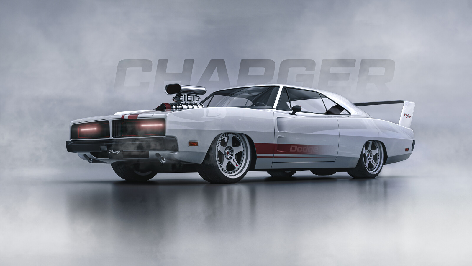 Dodge Charger Studio Render