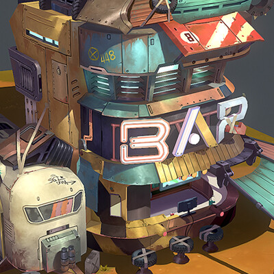 ArtStation - Handpainted 3D Overwatch