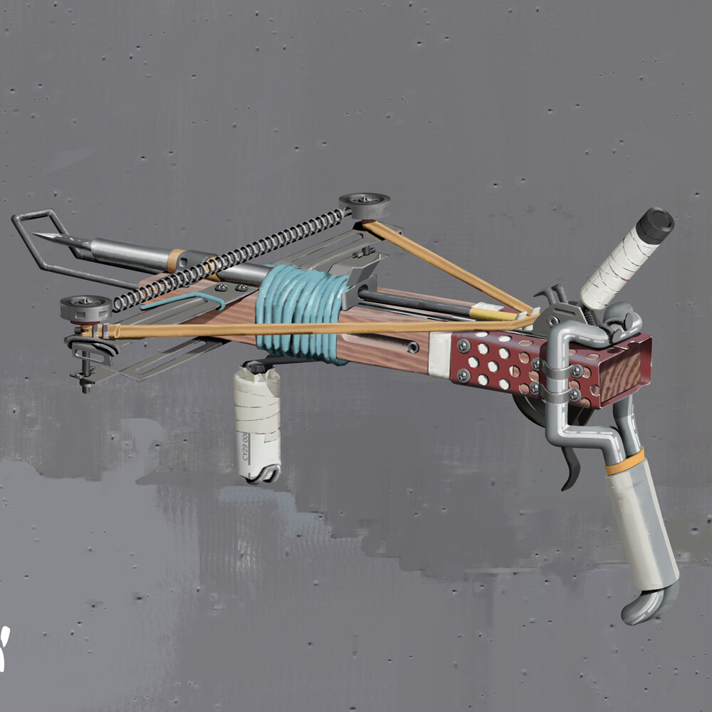 ArtStation 武器和房子