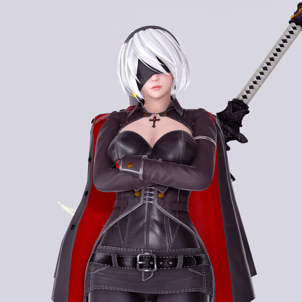 ArtStation YoRHa 2B NieR Automata   Bao Bao 11 0 