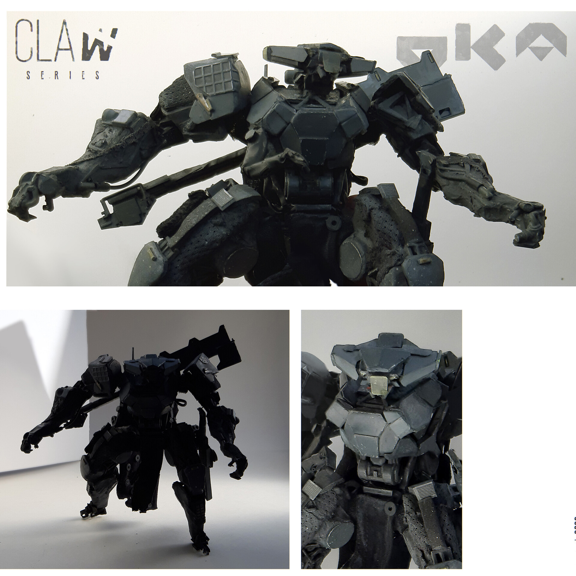 ArtStation - OKA / Kitbashing / ClawSeries