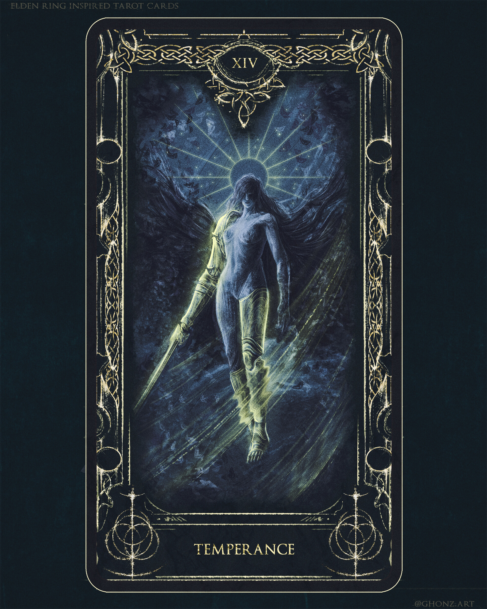 Artstation Elden Ring Inspired Tarot Cards 1922