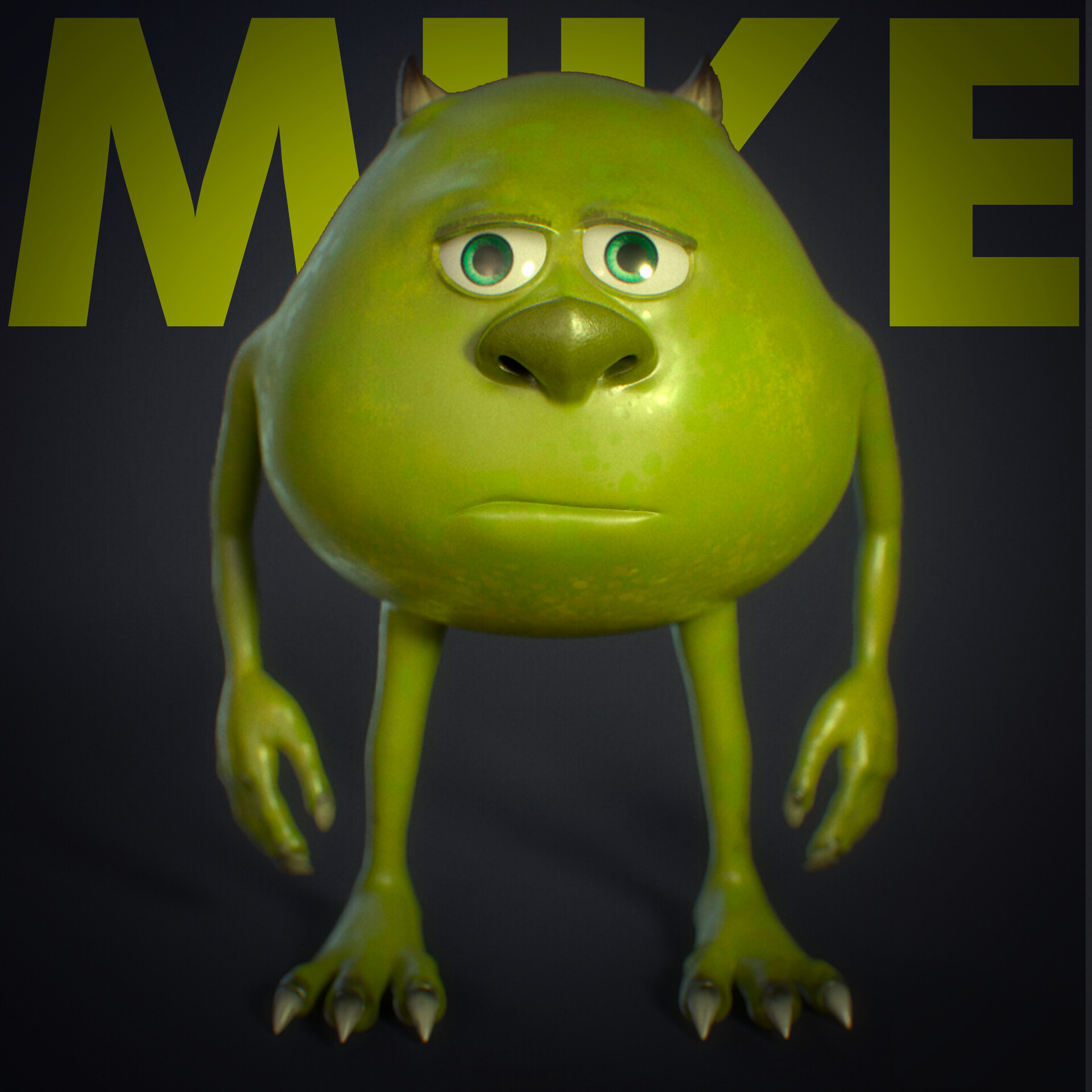 Mike Wazowski Meme En ?? Memo Aponte Mille Facebook, 44% OFF