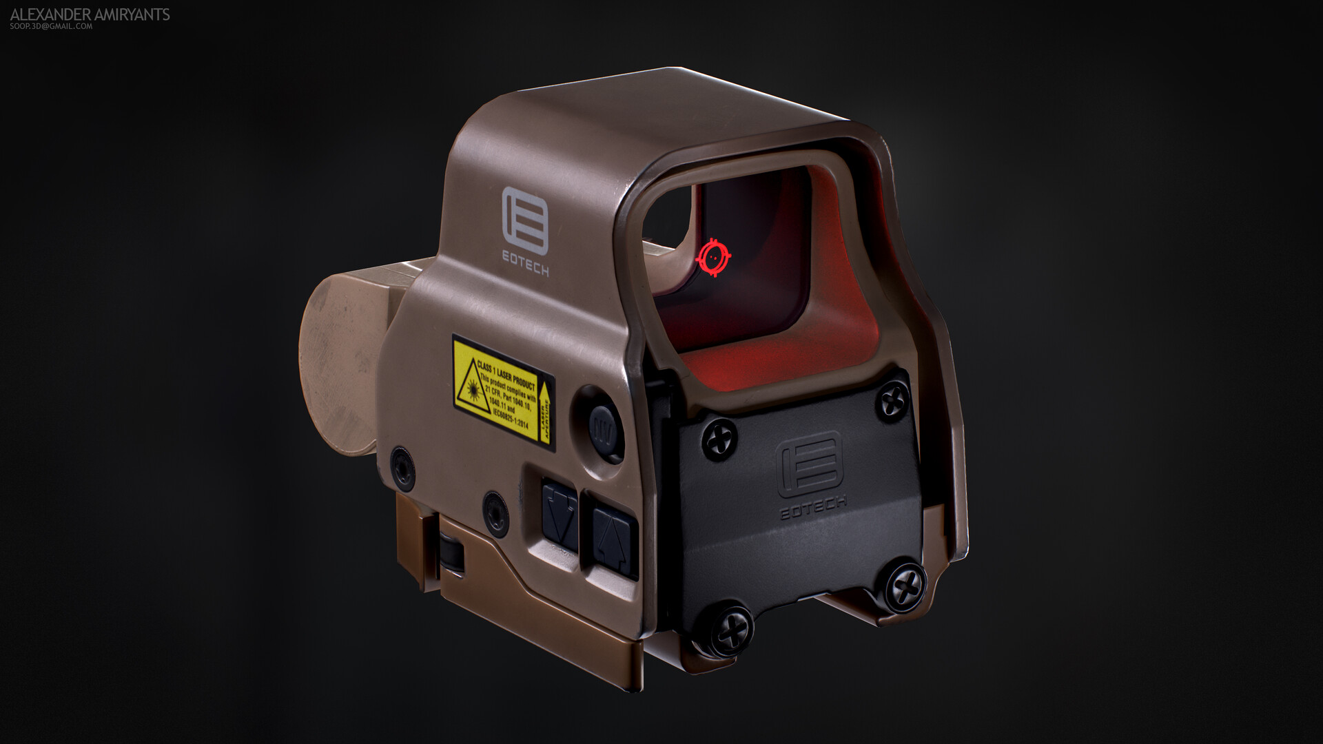 ArtStation EOTech Holo Sight + Magnifier Game Ready