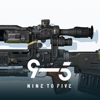 ArtStation - Alliance Group bullpup sniper rifle