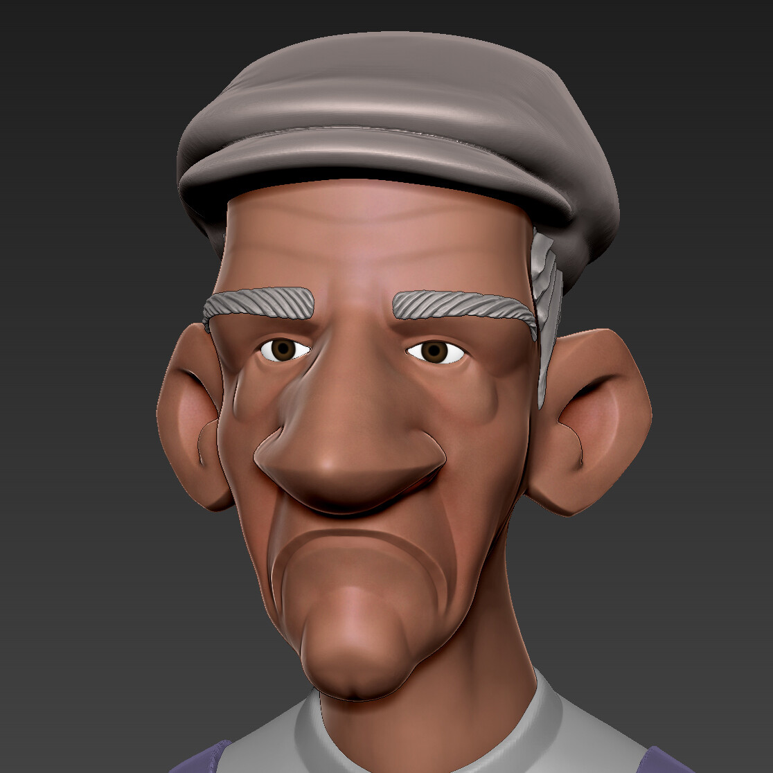 ArtStation - Stylized 3D Character Old Man