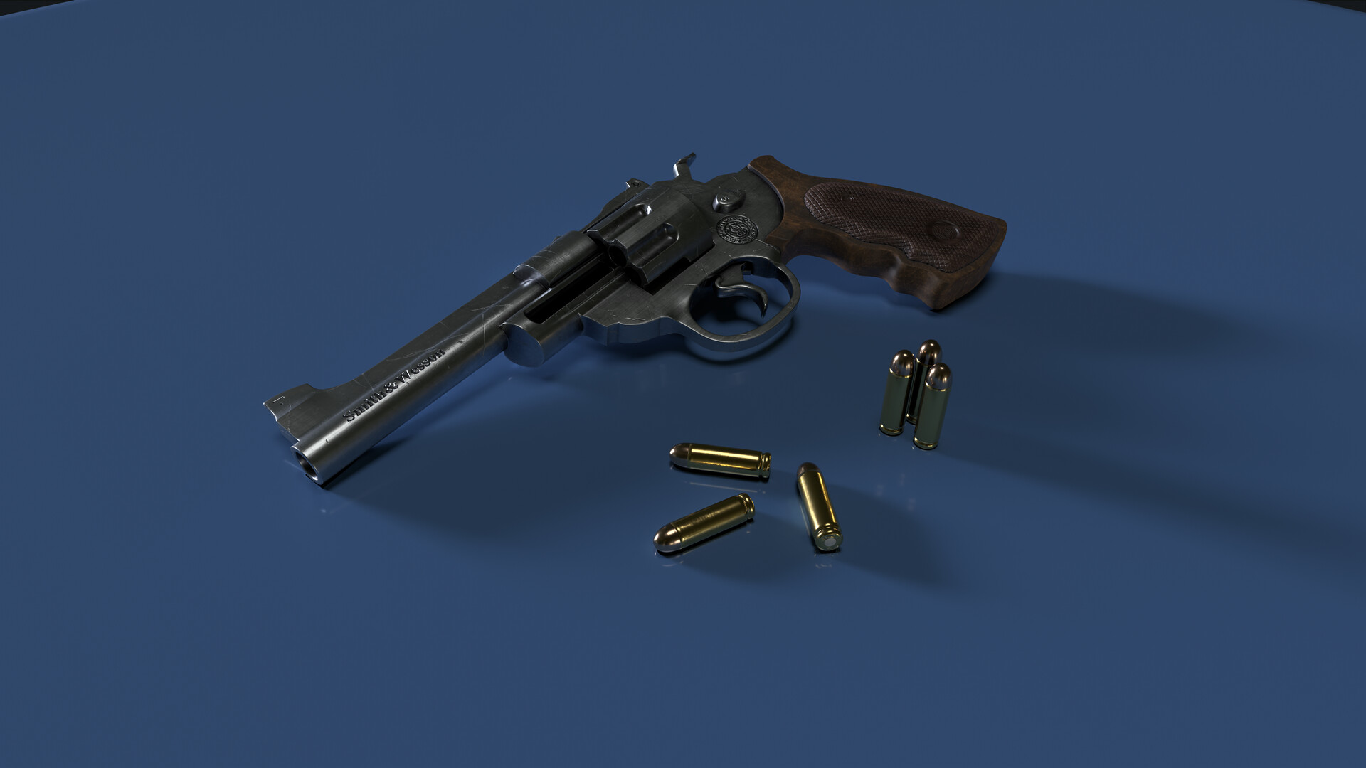 ArtStation - S&W Revolver