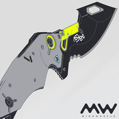3d Concept Design - Shark Bite Toon shaded