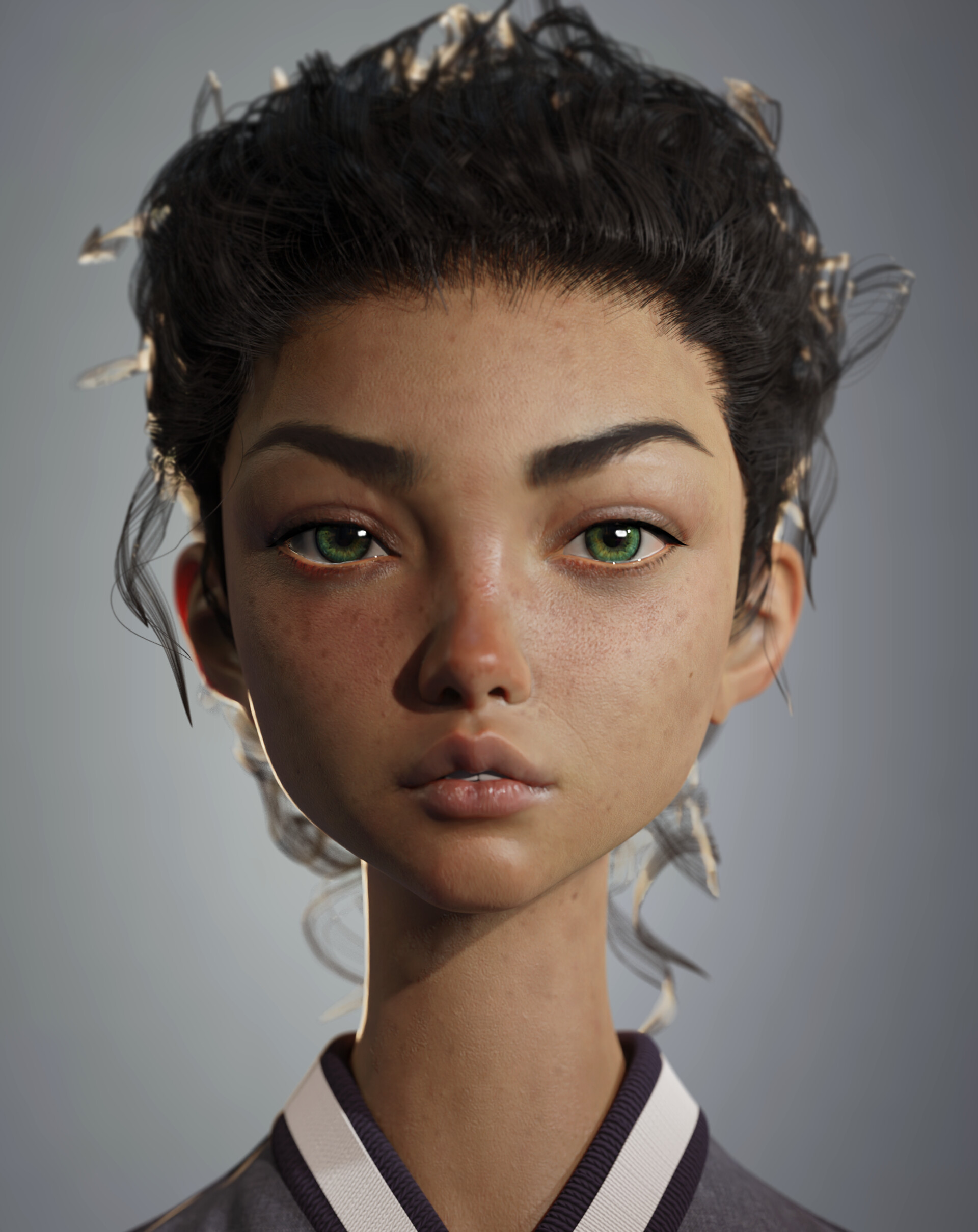 ArtStation - Semi realism Potrait