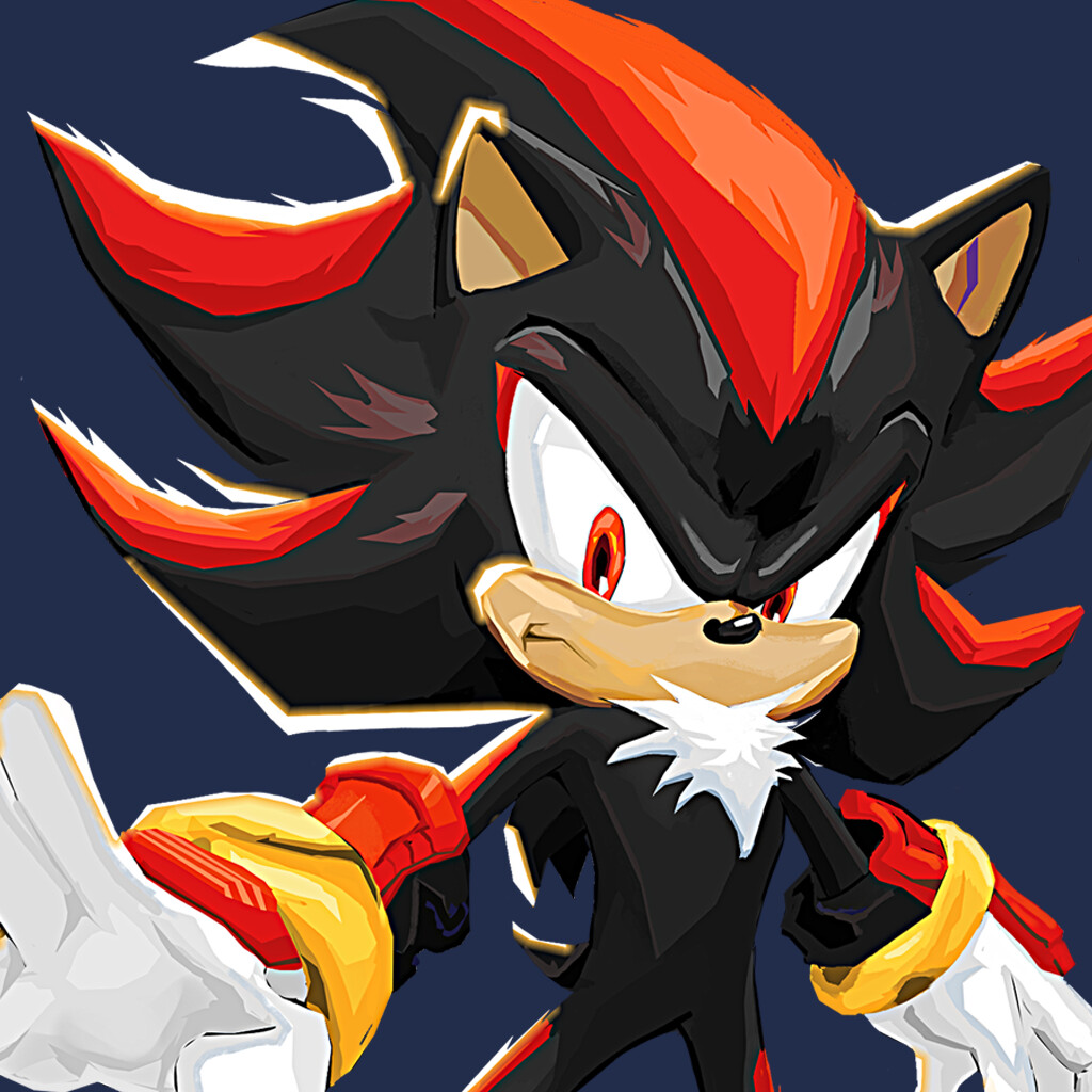 ArtStation - Animation Fan Art. Sonic and Shadow