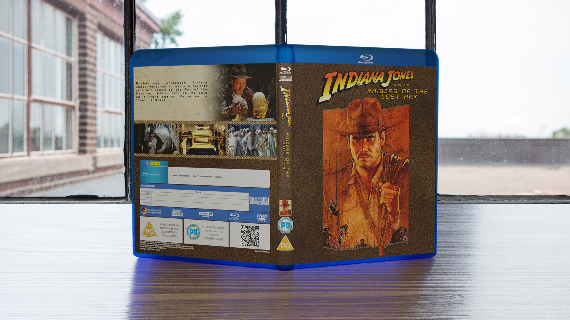 ArtStation - Indiana Jones and the Raiders of the Lost Ark Custom Blu ...