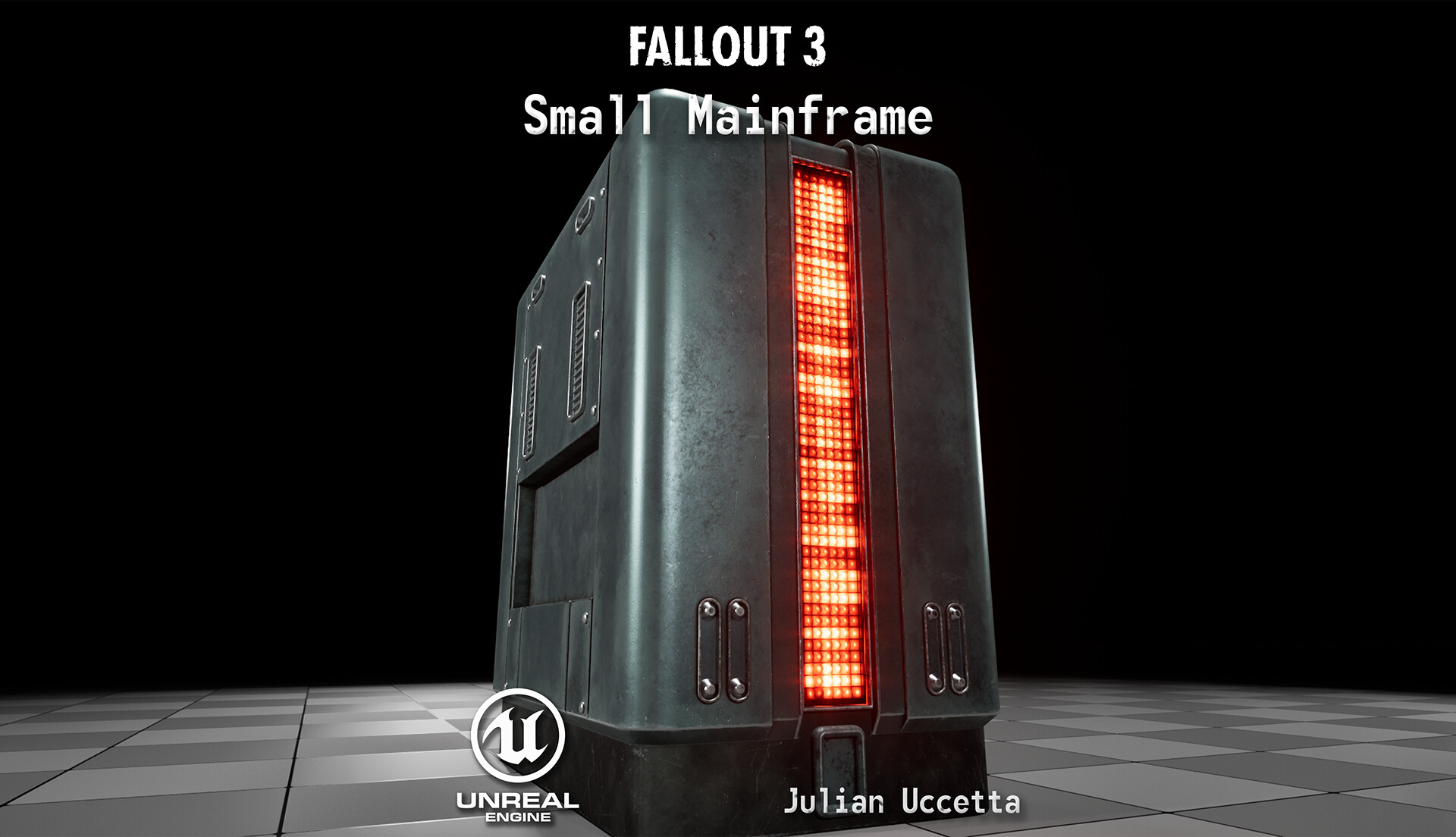 ArtStation Fallout 3/New Vegas Small Mainframe