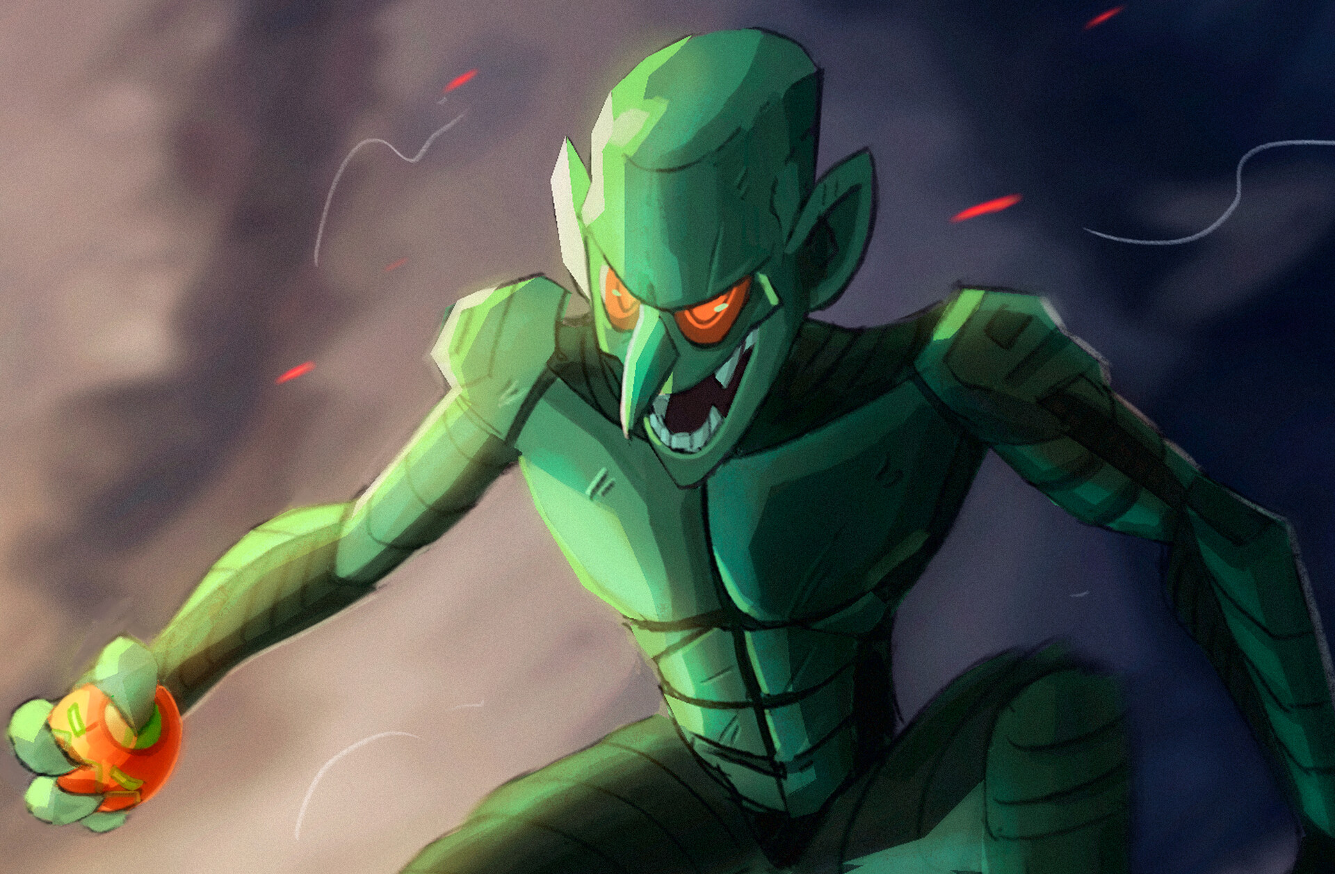 ArtStation Animated Green Goblin