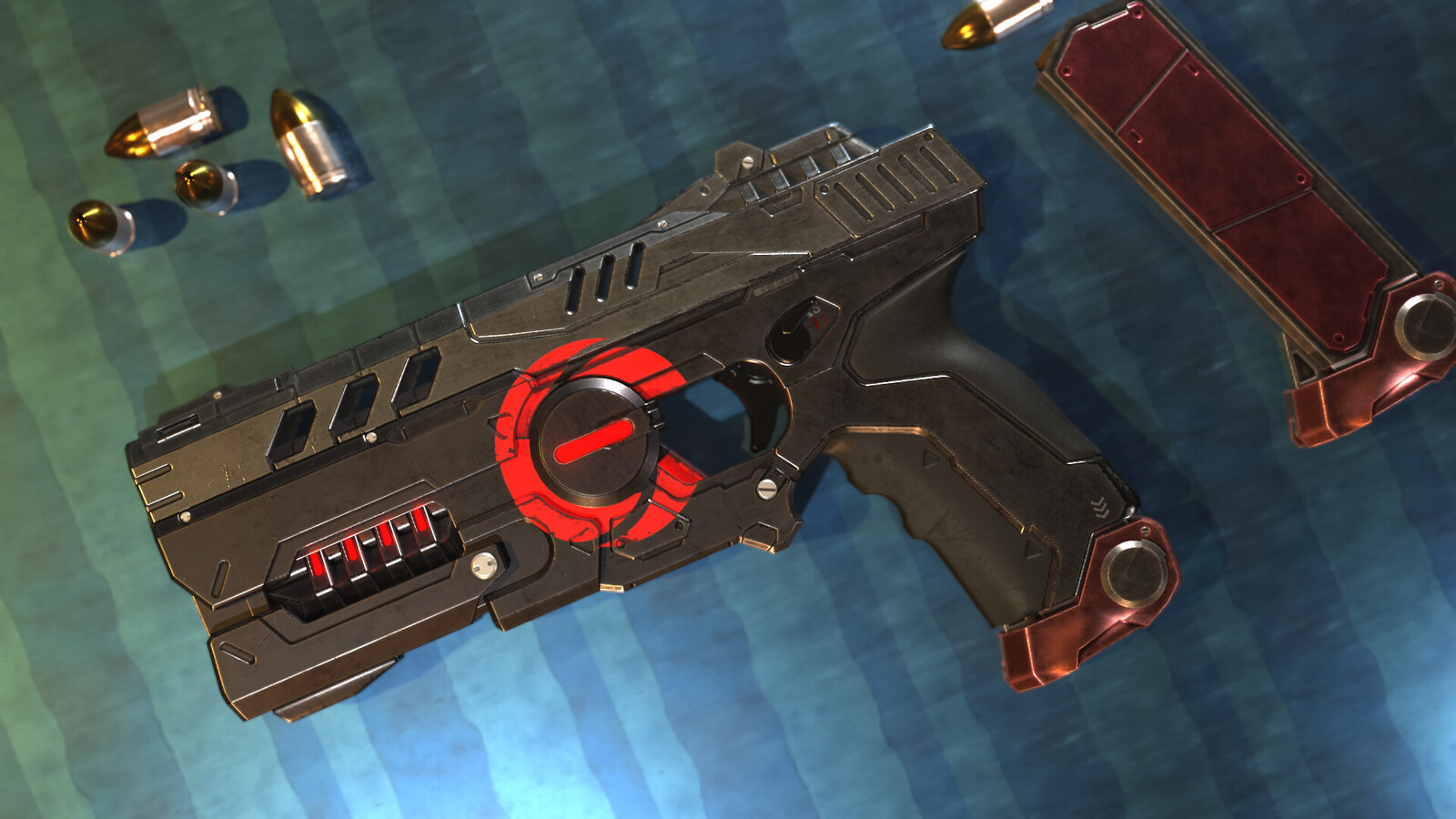 Serium Sector Hand Cannon | Game Res