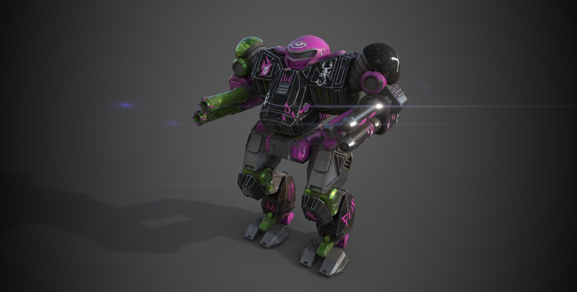 ArtStation - Punk Mech Toy