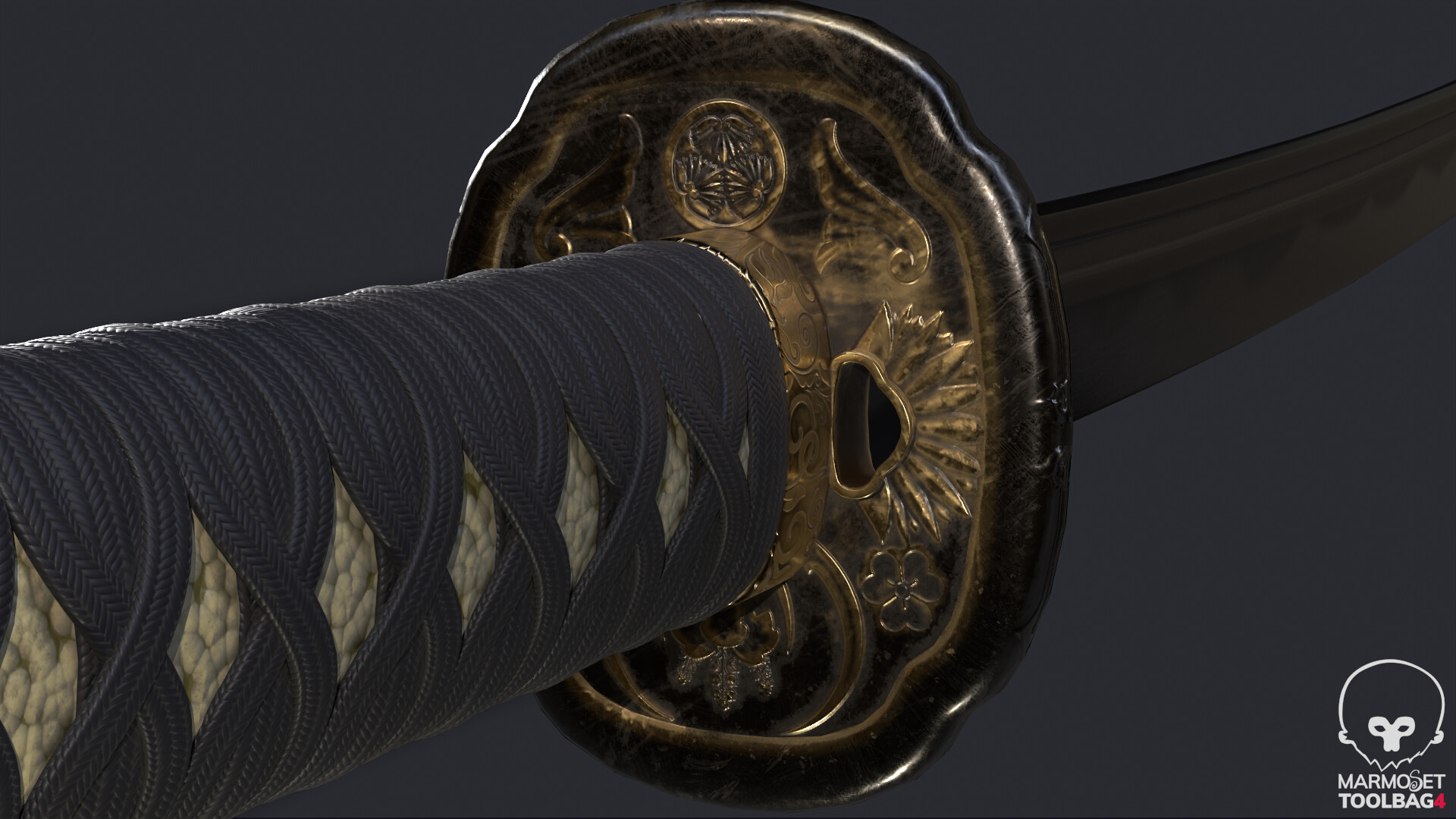 ArtStation - practice works-samurai sword