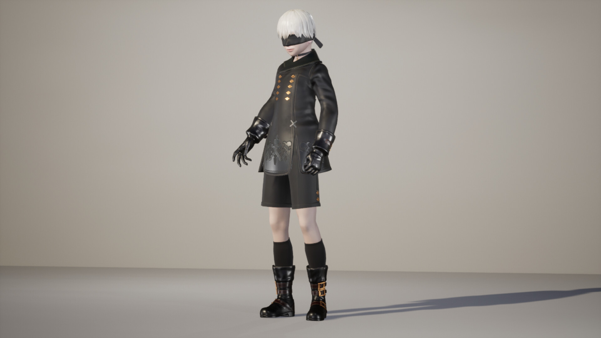 ArtStation 9S Nier Automata   Takehiro Yamazaki Takehiro Yamazaki Highresscreenshot00009 