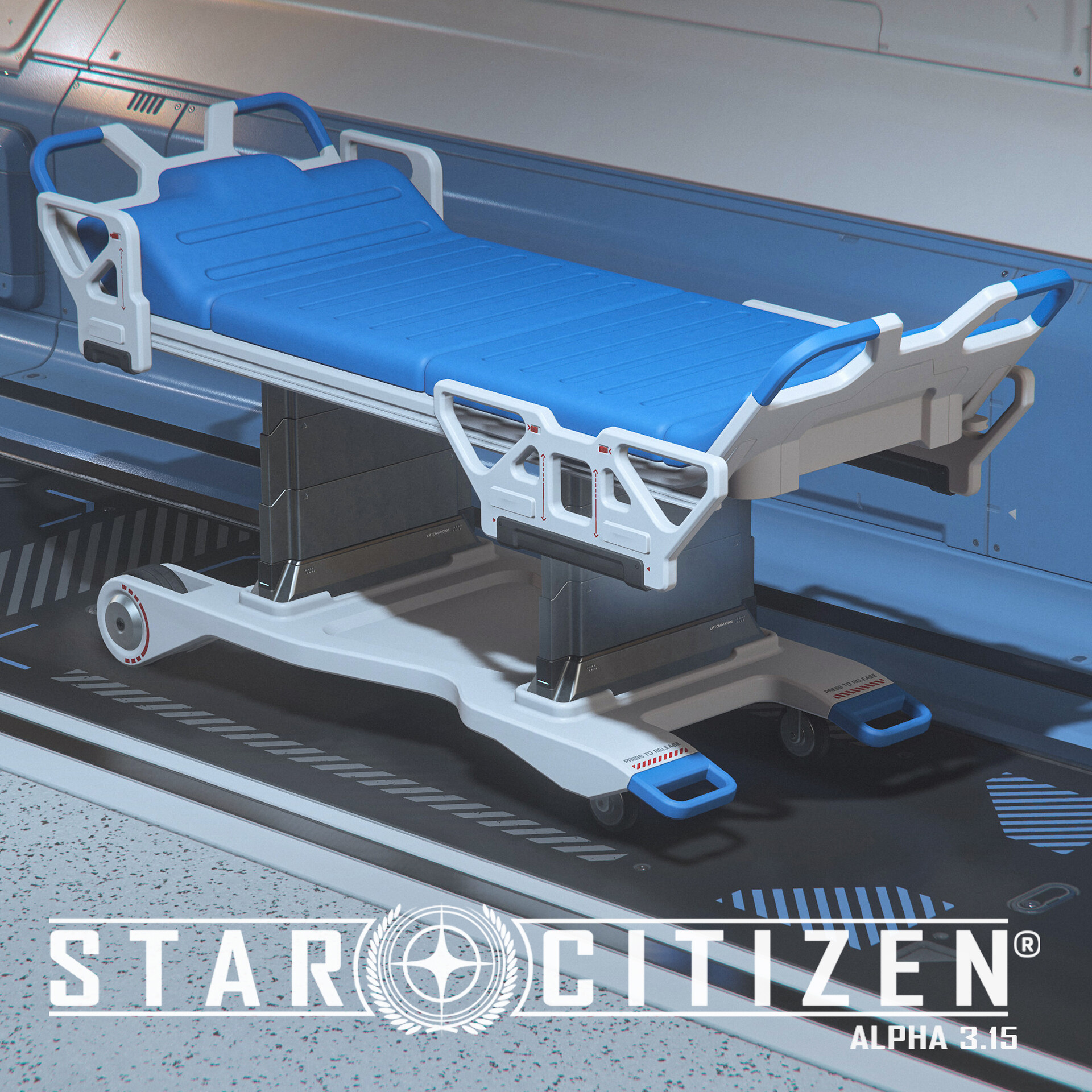 ArtStation Star Citizen 3.15 Gurneys