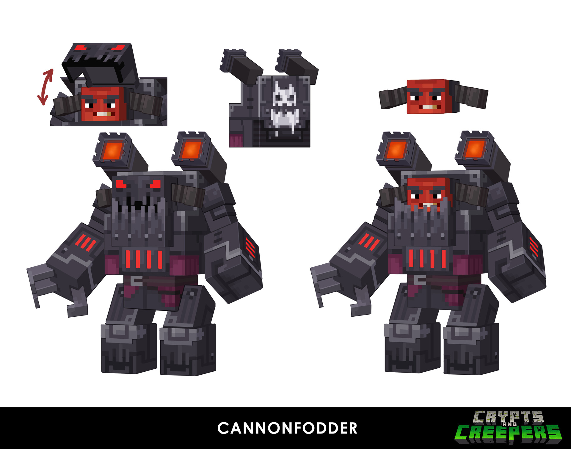 ArtStation Crypts & Creepers Demon Concepts