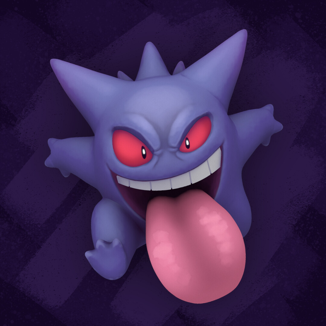 ArtStation - Shiny Gengar Fan Art