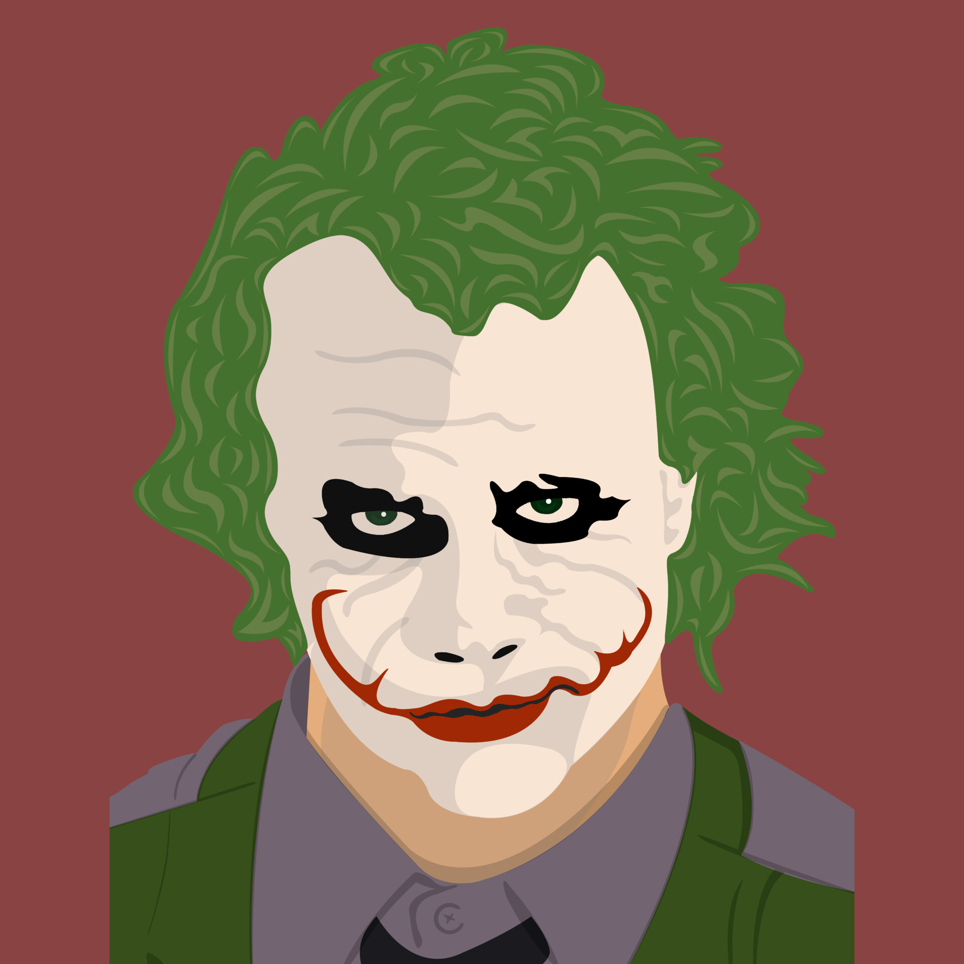 ArtStation - Heath Ledger Joker