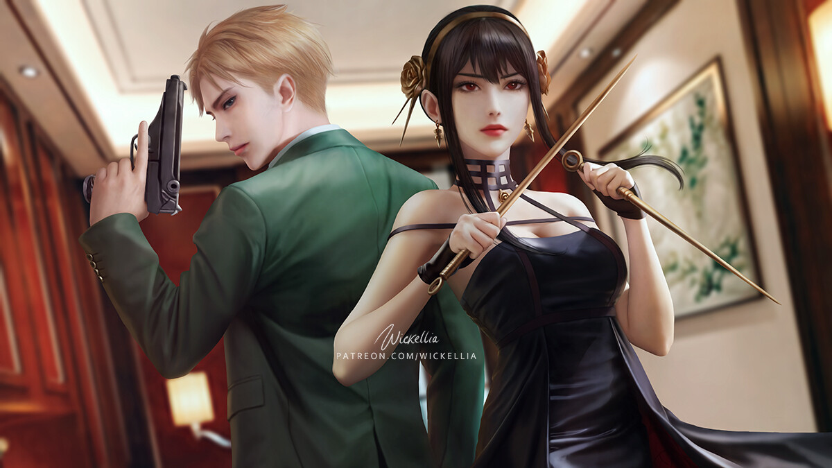 Artstation Mr And Mrs Forger Spy X Family Artstation Mr And Mrs Forger Spy X Family