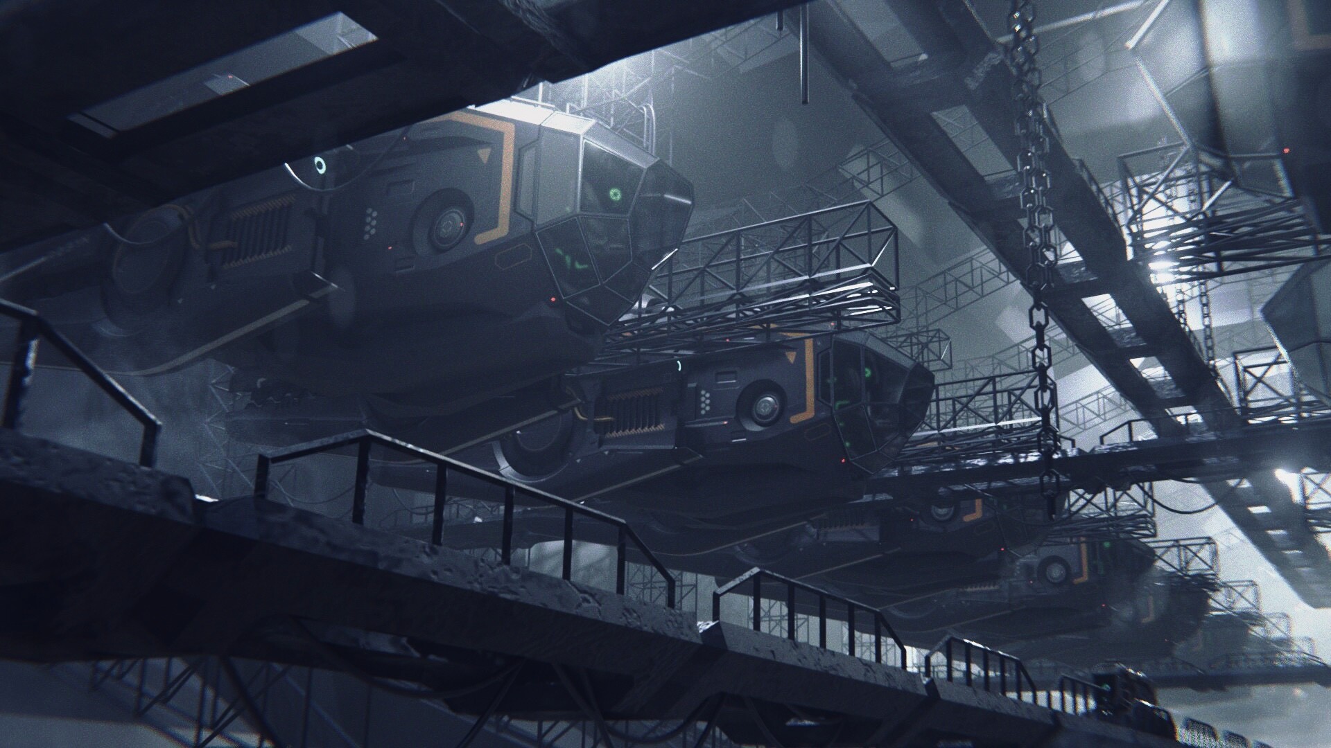 ArtStation Hanger bay