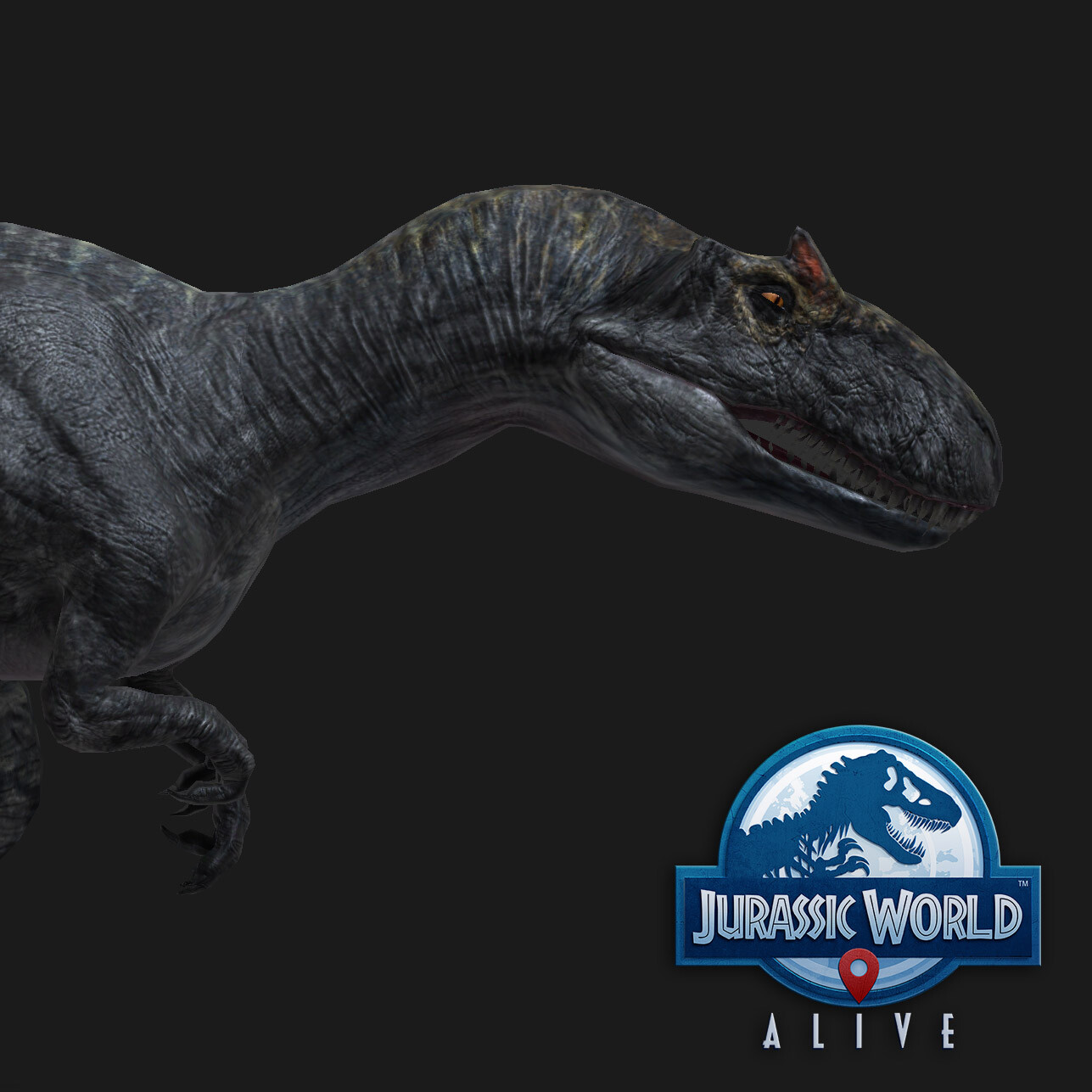 Artstation Allosaurus Jurassic World Alive 