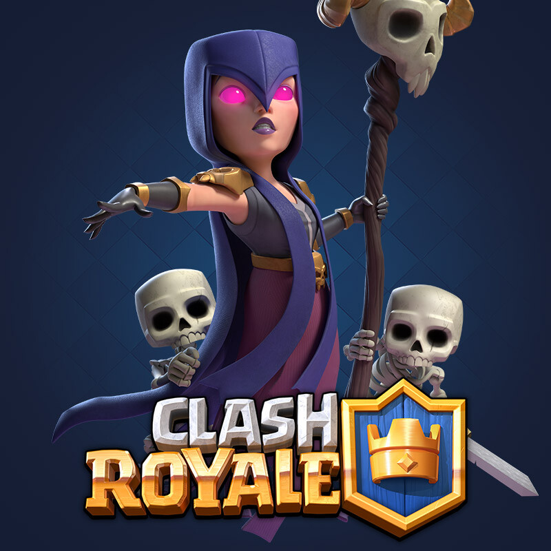 Artstation Clash Royale Witch 2474