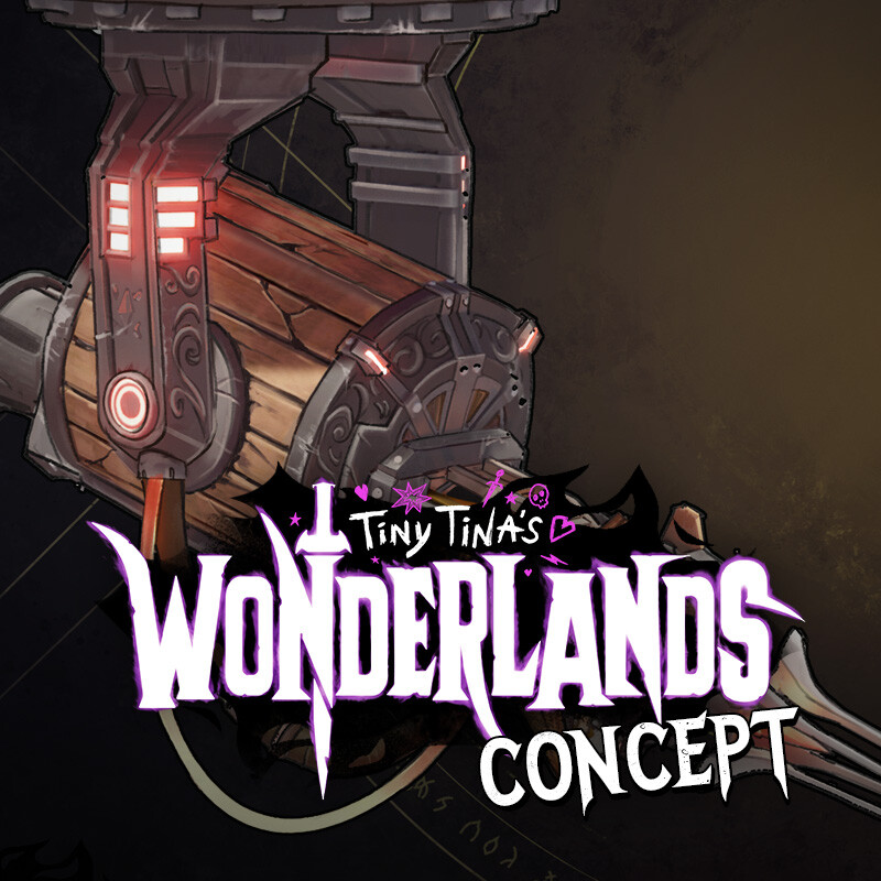 Tiny Tina's Wonderlands Concept - Harpoon Trap
