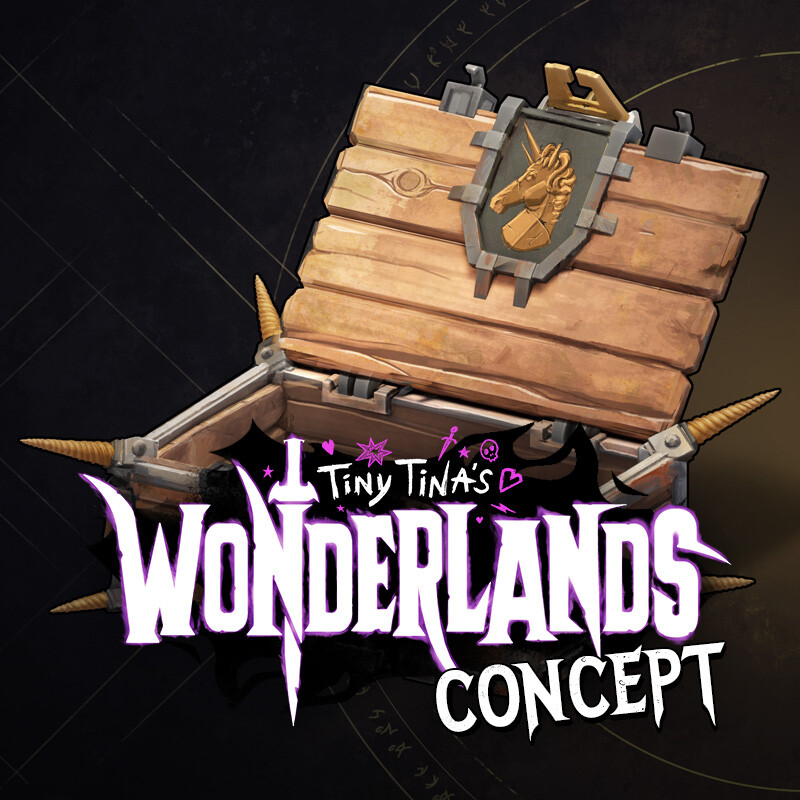 Tiny Tina's Wonderlands Concept - Offering Box